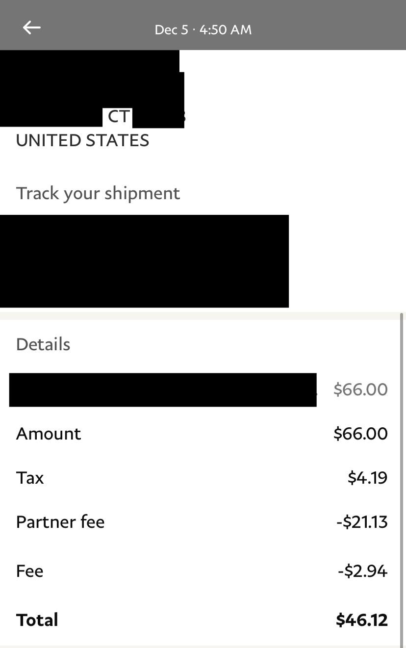 These fees must be tripping shipping within the country of US but 21