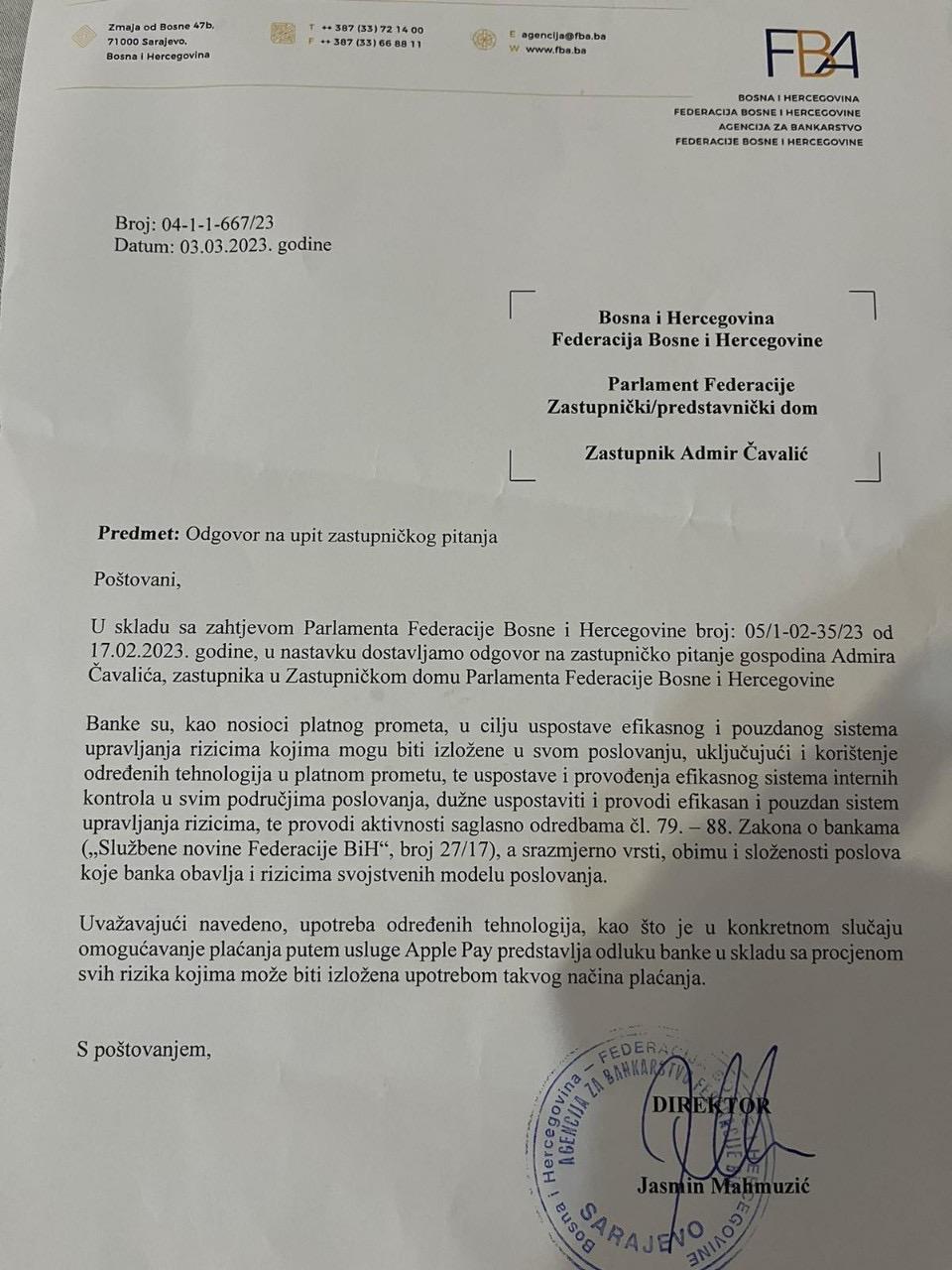 Apple pay i Google pay u BiH r/bih