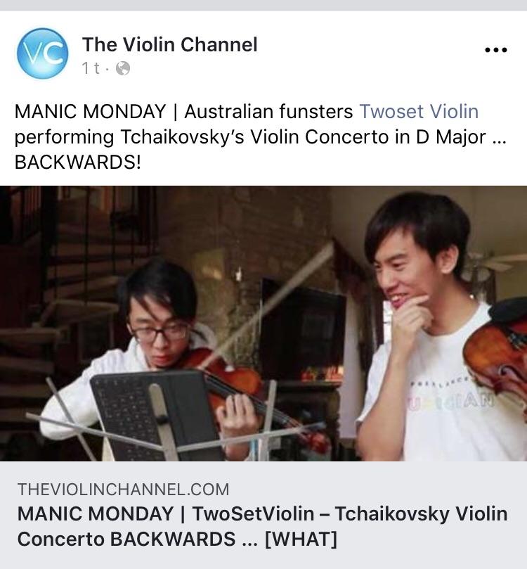 They got on The Violin Channel! r/lingling40hrs