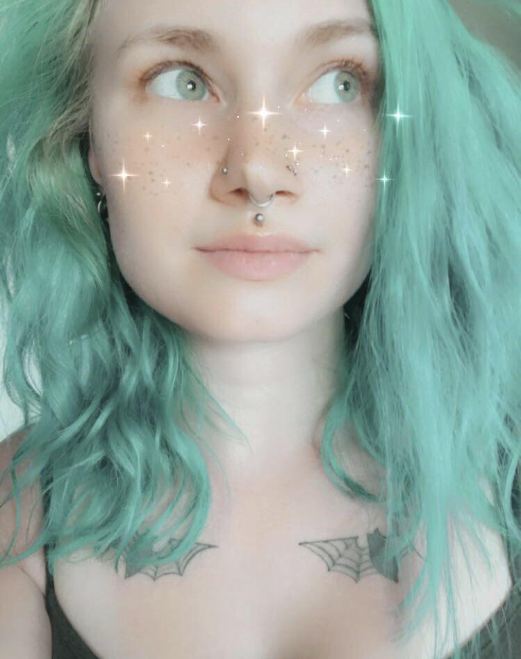 Got my right nostril and Medusa done the other day! (Where I live oral