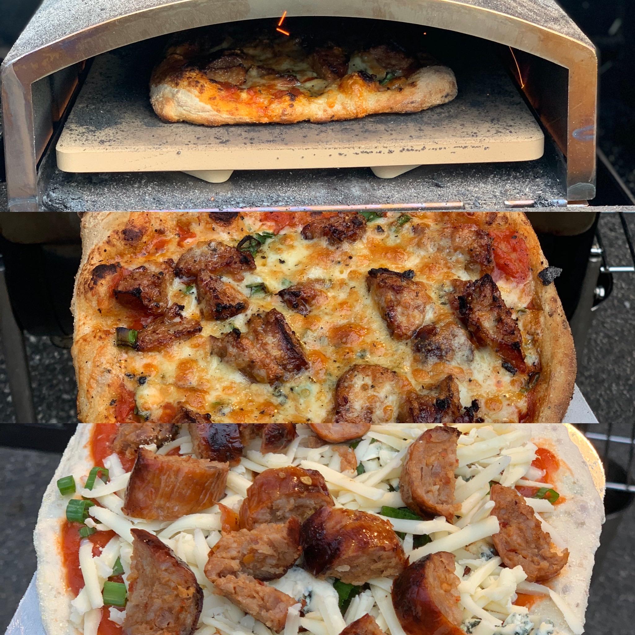 I can’t go back to regular pizza (GMG pizza attachment) r/BBQ
