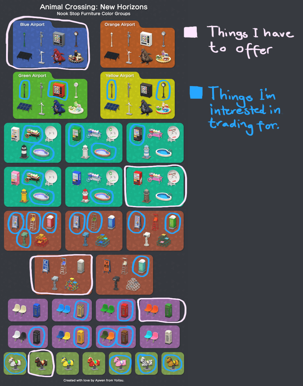 Nook stop furniture trading spot! r/AC_Old_Farts