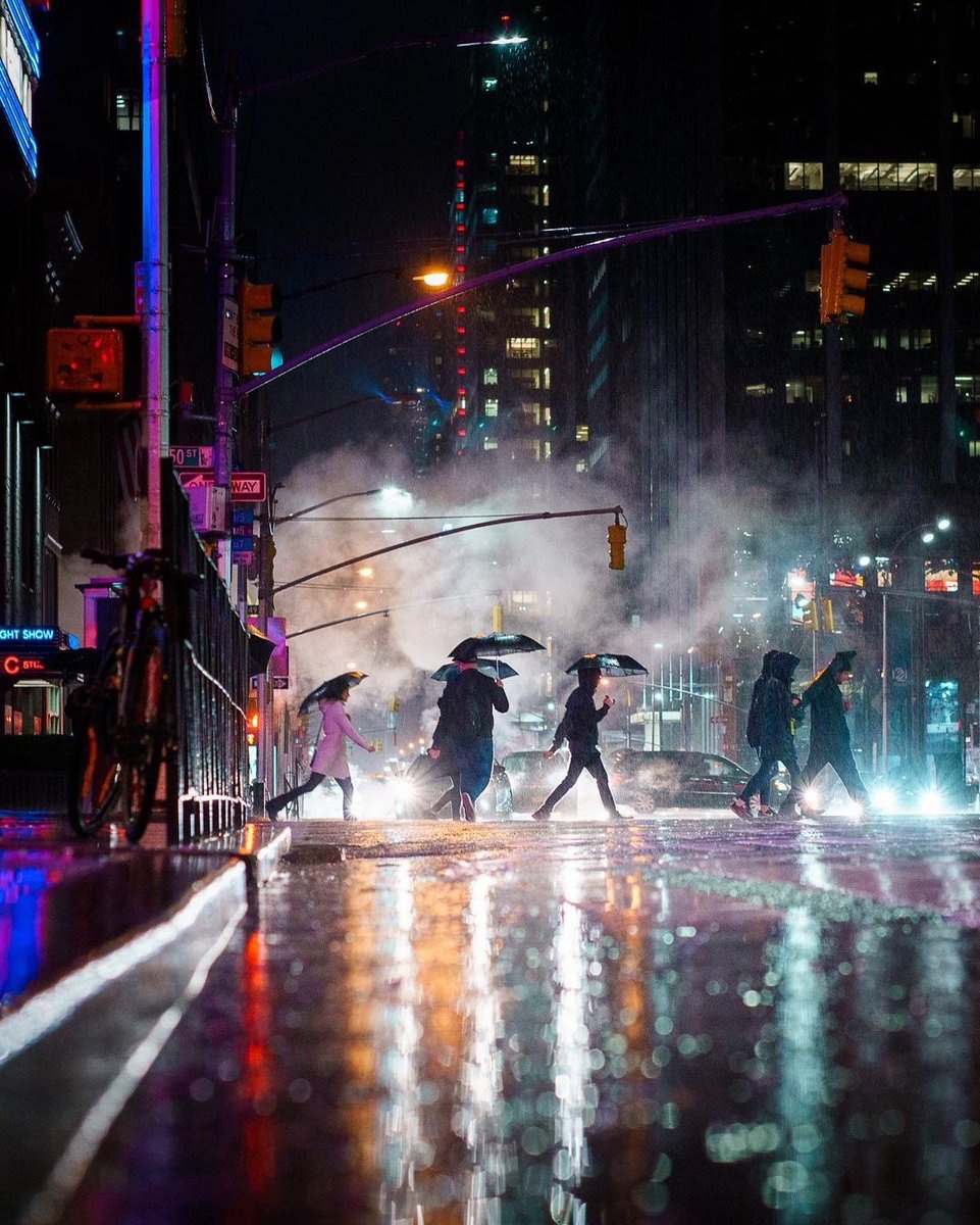 New York shower (Photo credit to Dave Krugman) r/CityPorn