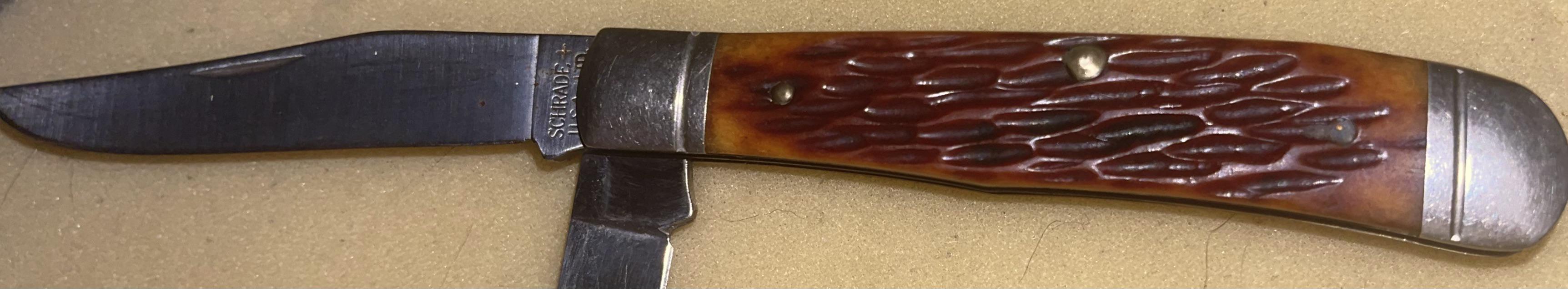 I know basically nothing about knives but I just got given this are