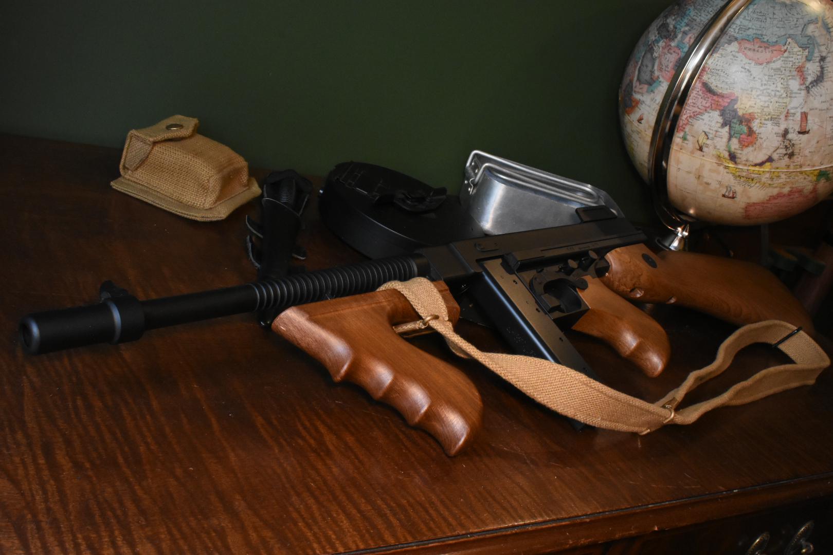 CYMA M1928 Thompson. Amazing what a sling can do for authenticity. r