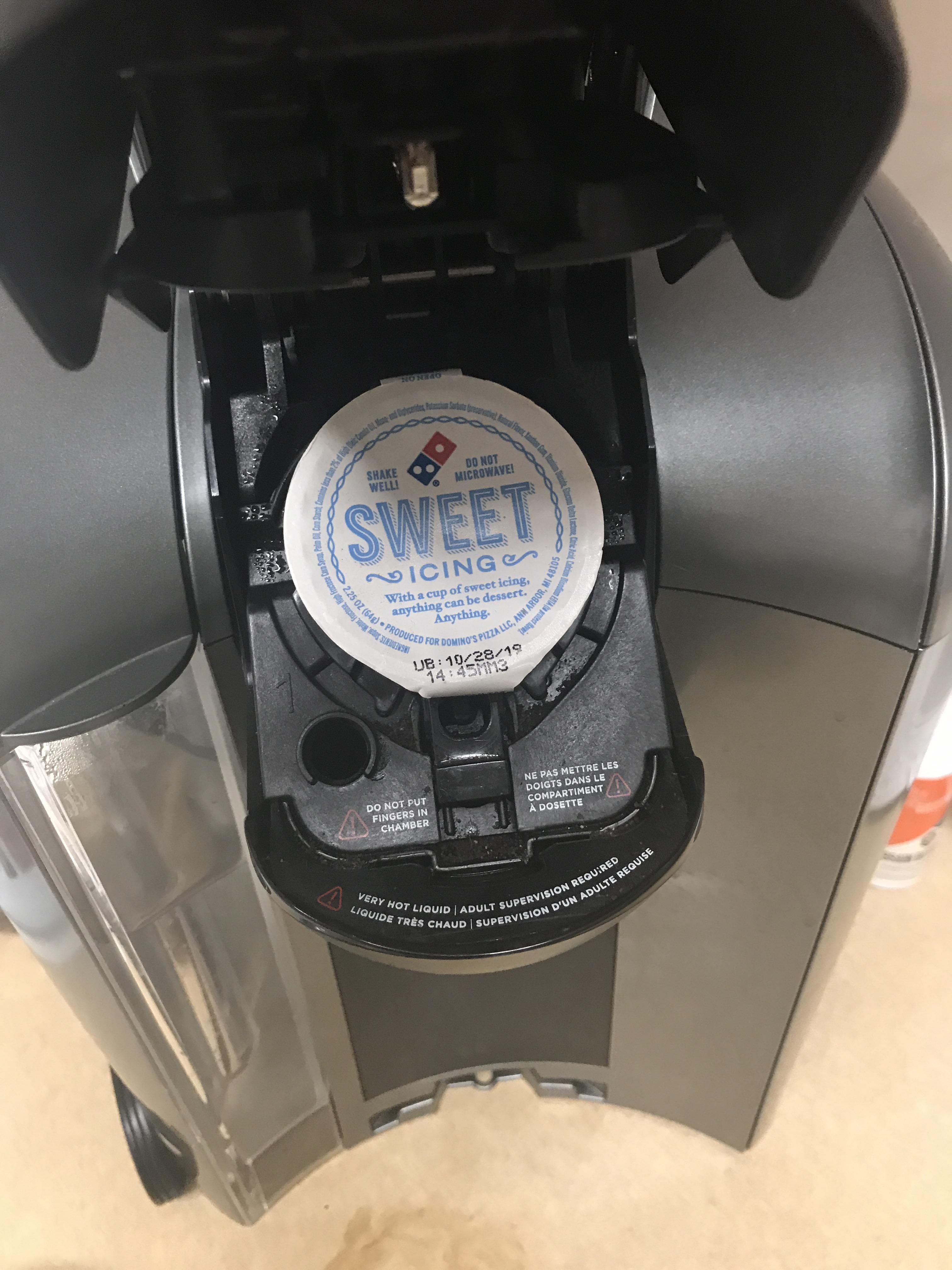 New flavor sweet chunky and a broken keurig r/thanksihateit