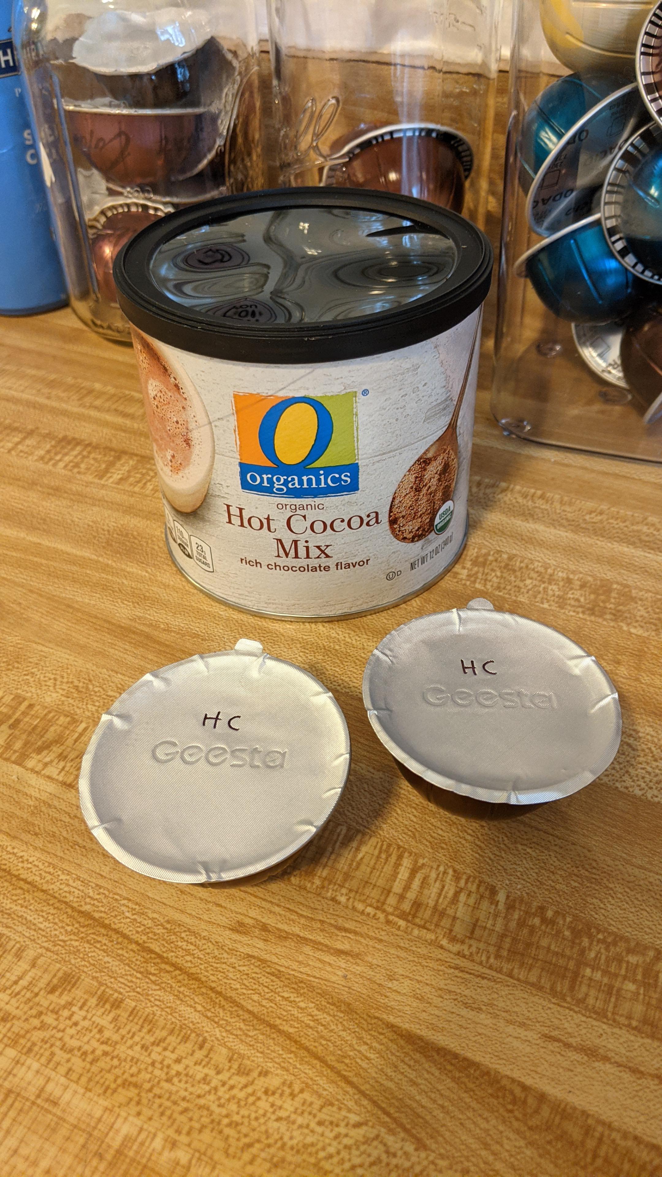 What do you think will happen if I put hot chocolate in a capsule? Will
