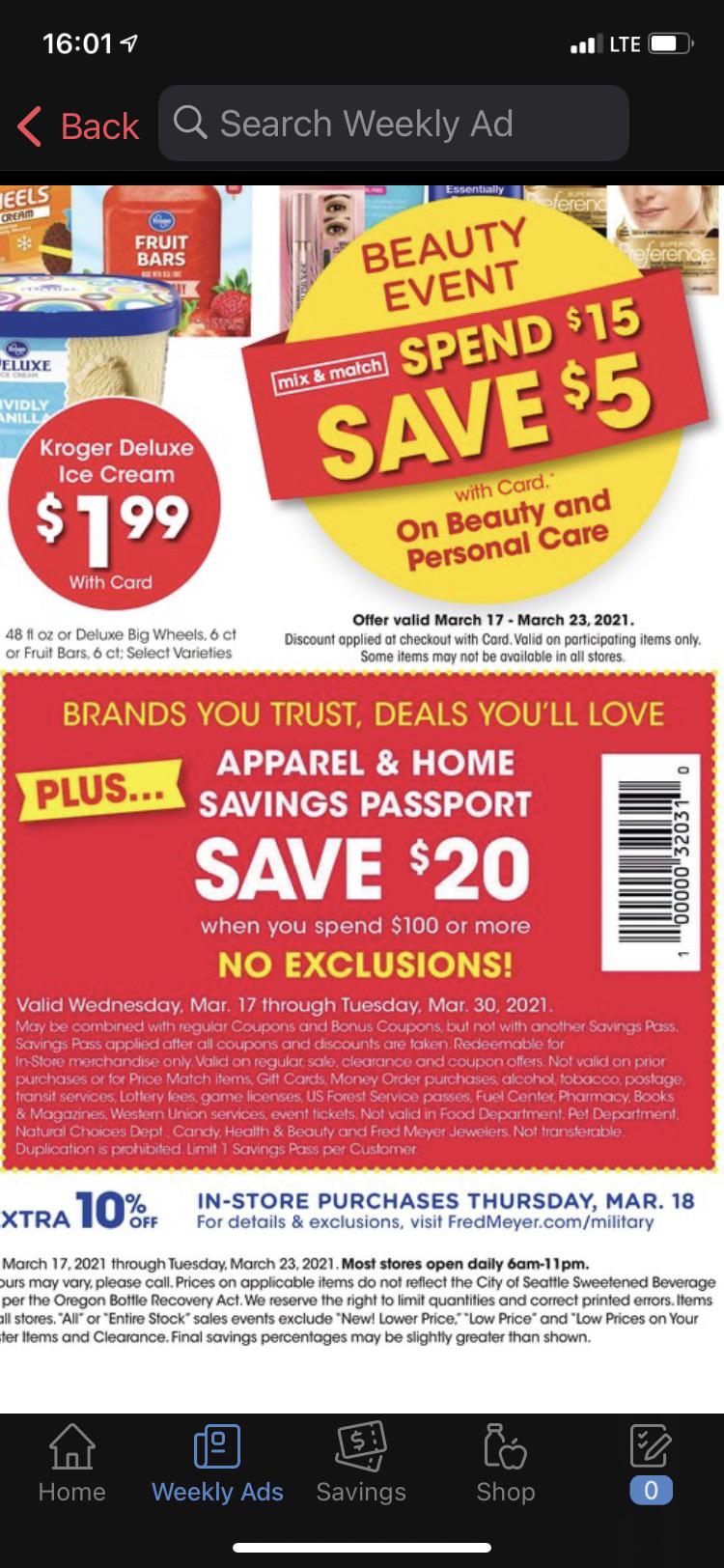 [Fred Meyer USAll LEGO Buy One Get One 40 off AND 20 OFF Purchase of