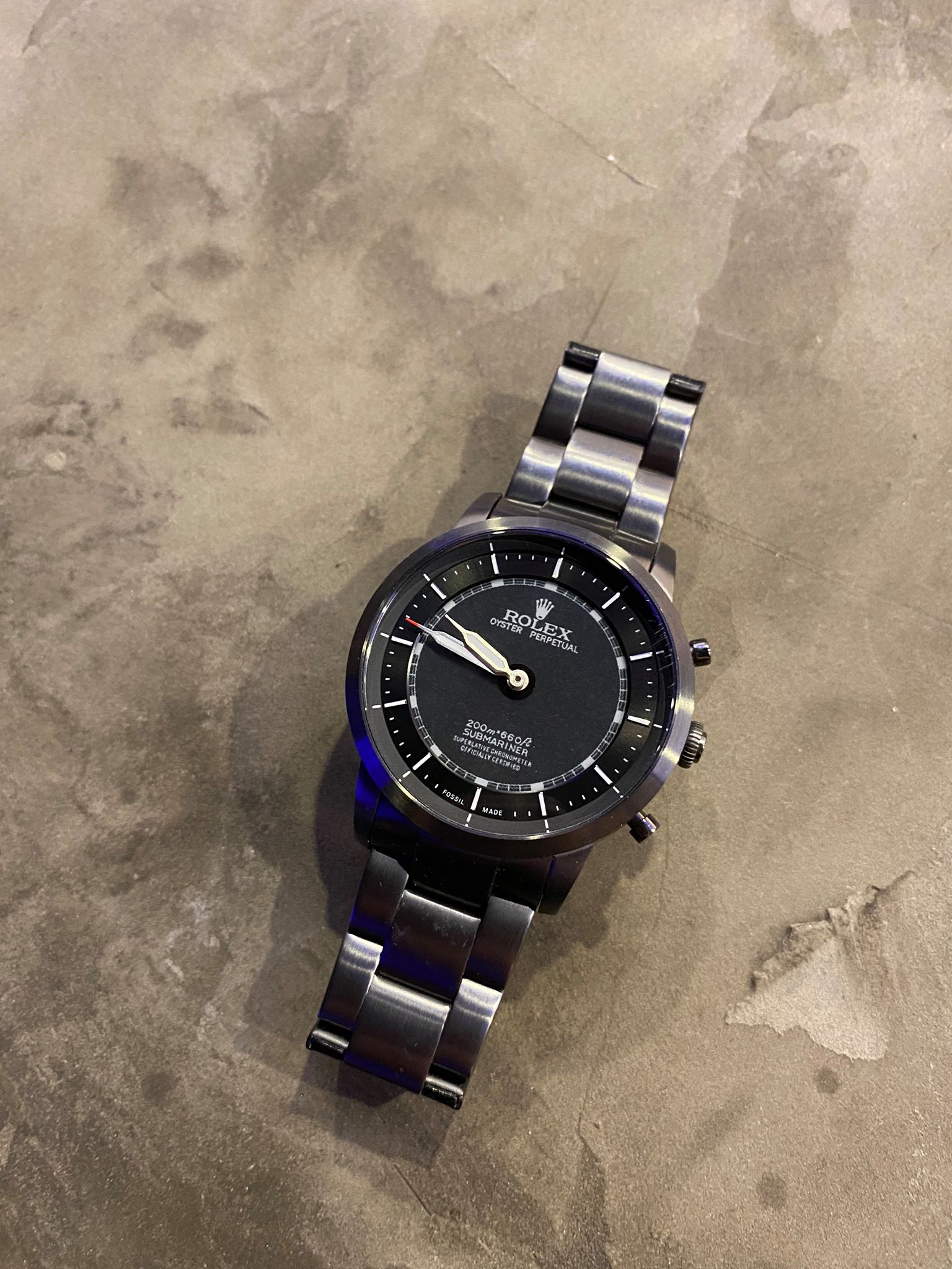 Finally Got That Fake Rolex I Always Wanted R Fossilhybrids