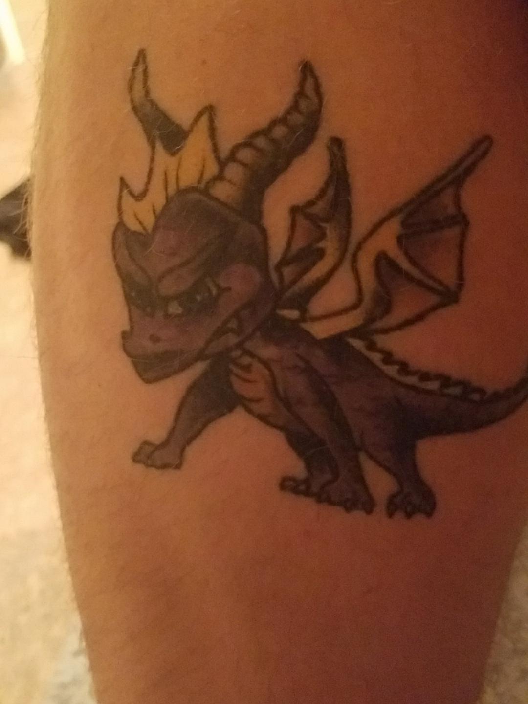 My Spyro tattoo ( Spyro
