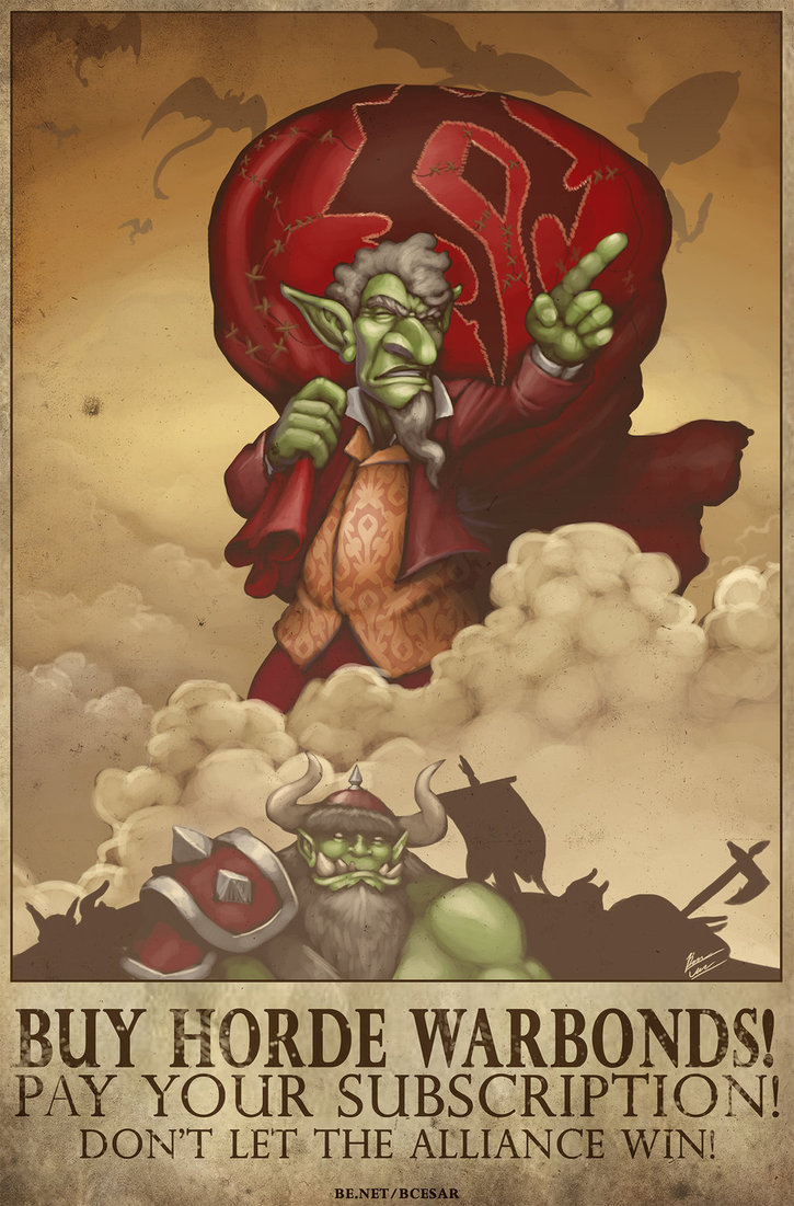 Remember to buy horde for war supplies! r/wow