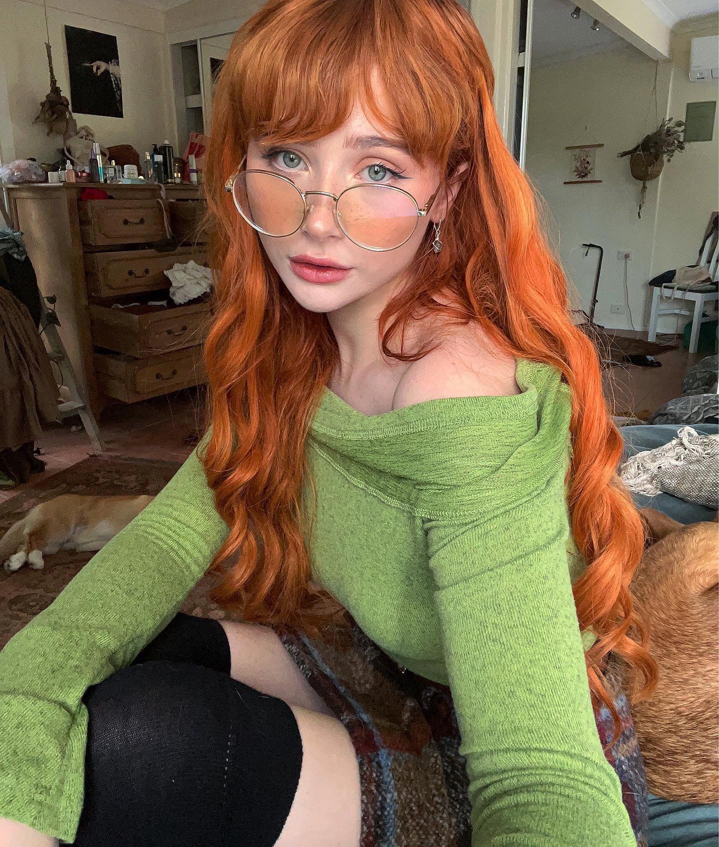 Petite redheads with glasses anyone - Sexy