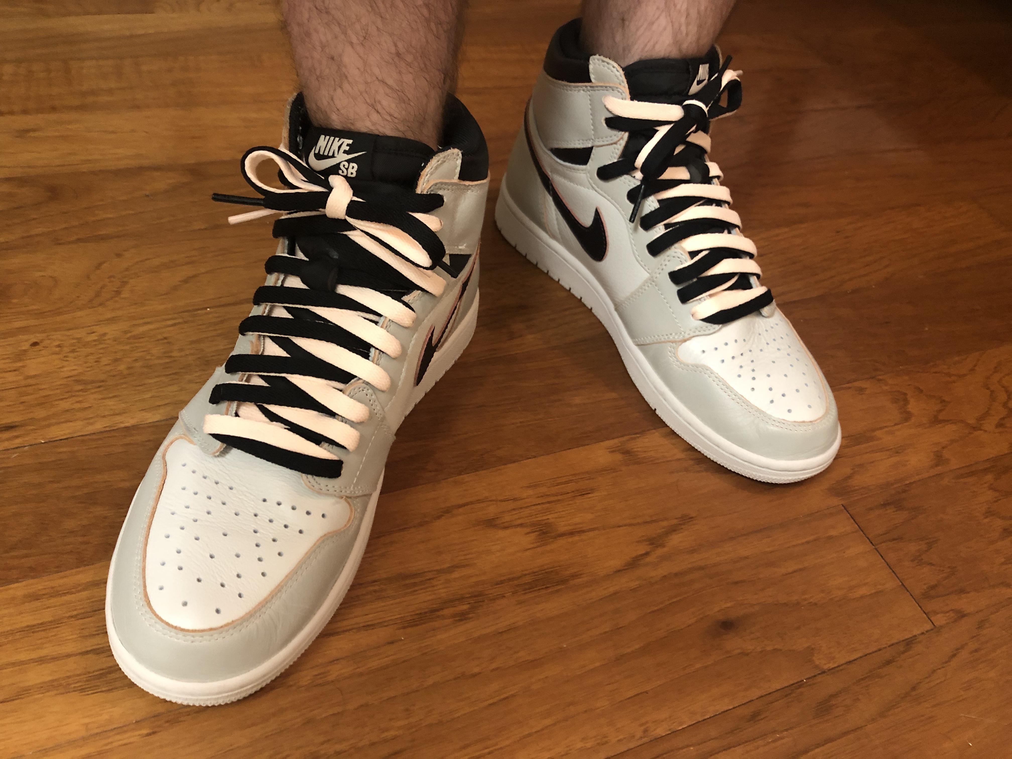 My 1st pair of Jordan’s so decided to try out double laces r/Sneakers