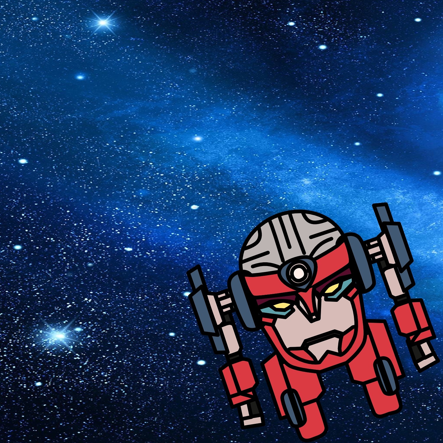 I plan to draw all the Gurren Laggan transformation in this style