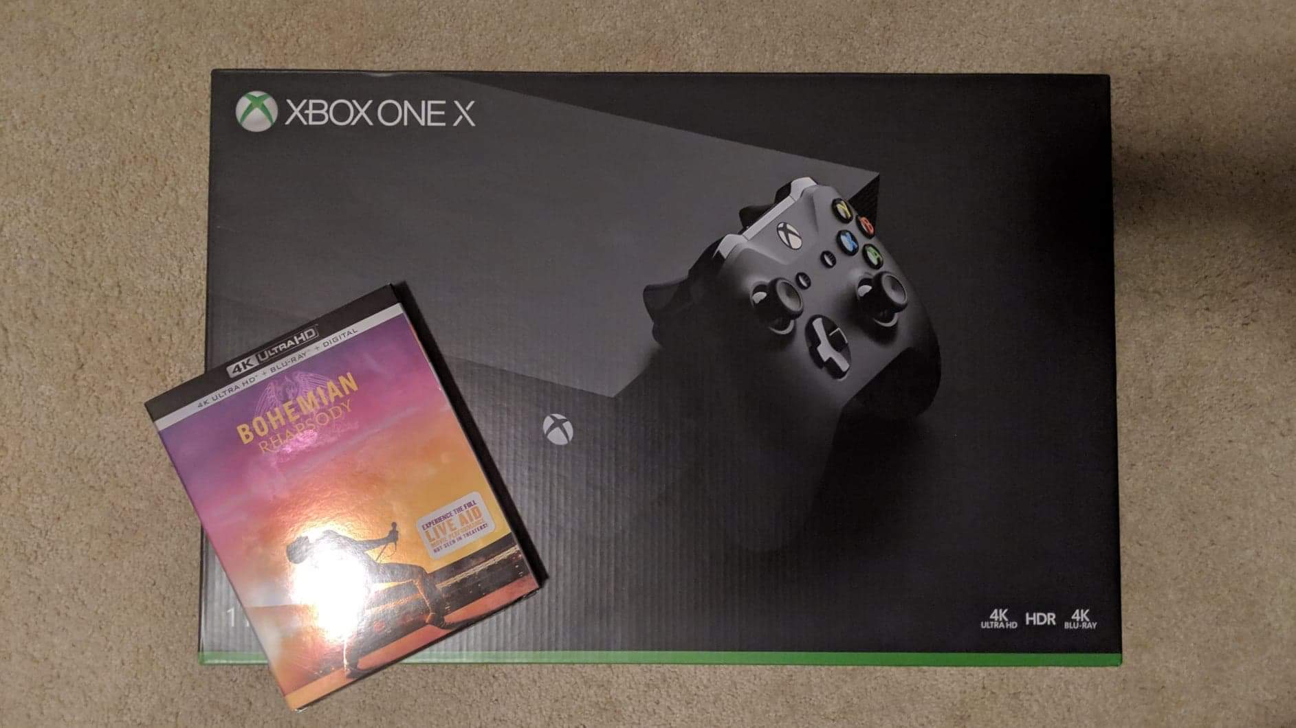 I can finally watch 4k movies. r/Bluray