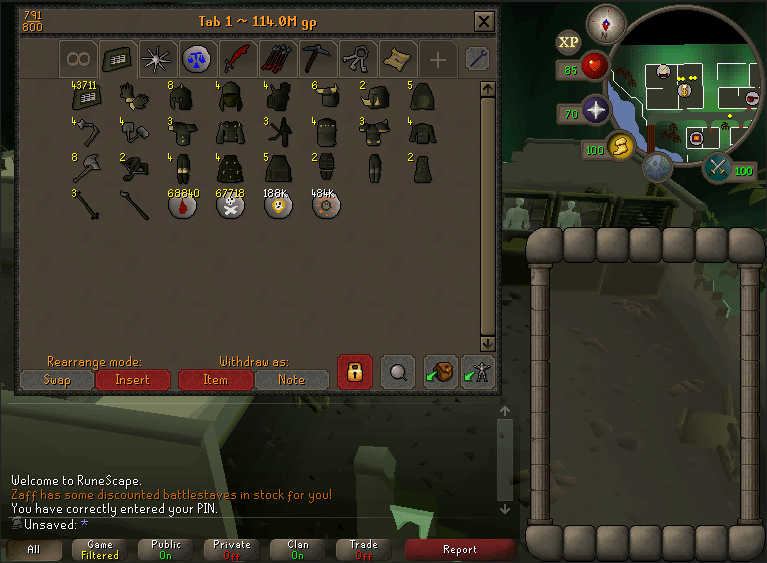 Barrows completed! [Loot tab 1316 chests] r/2007scape