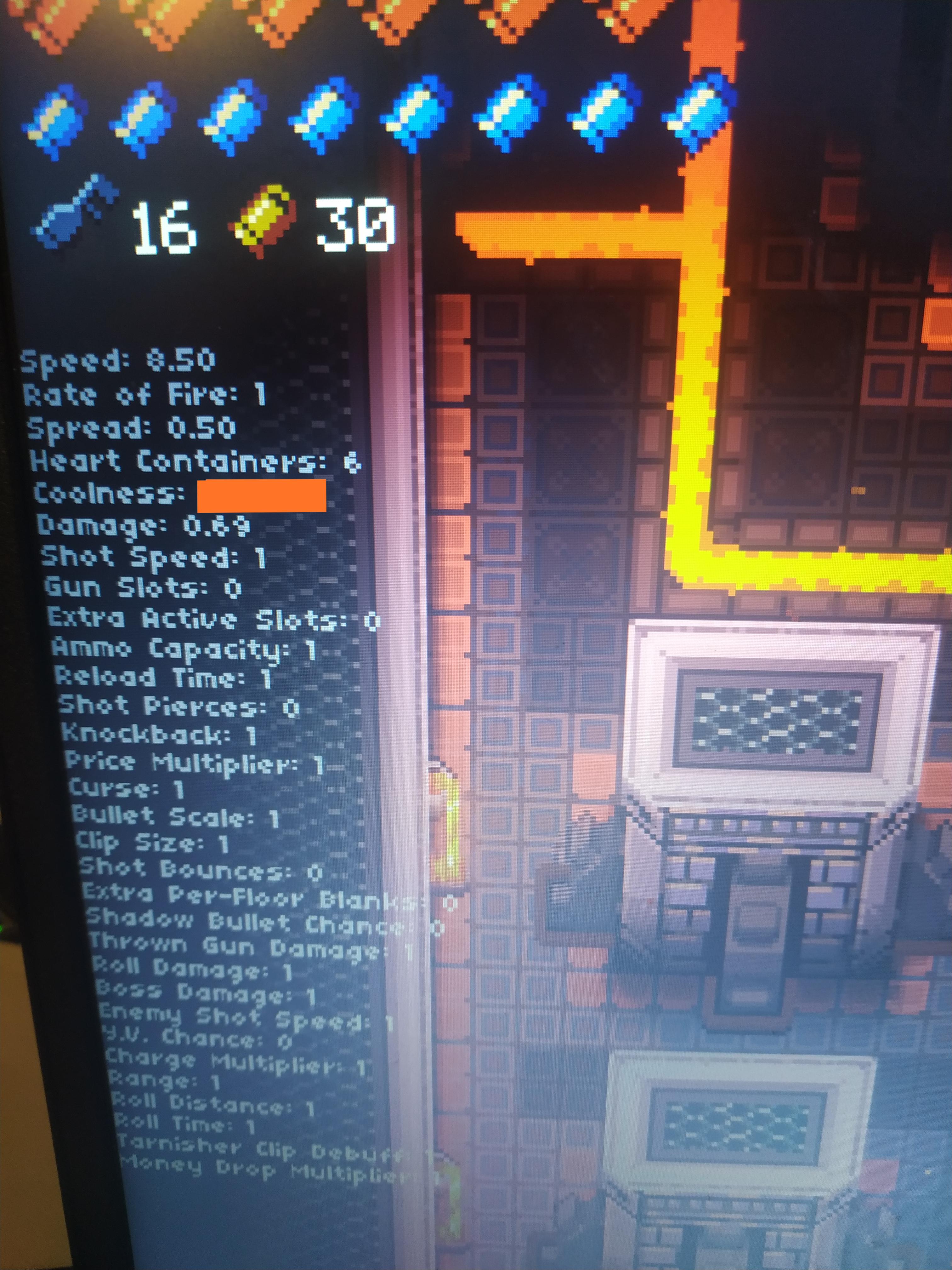 Can you guess what my coolness was based off of room clear drops? All