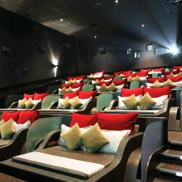 Amazing cinema with beds r/BeAmazed