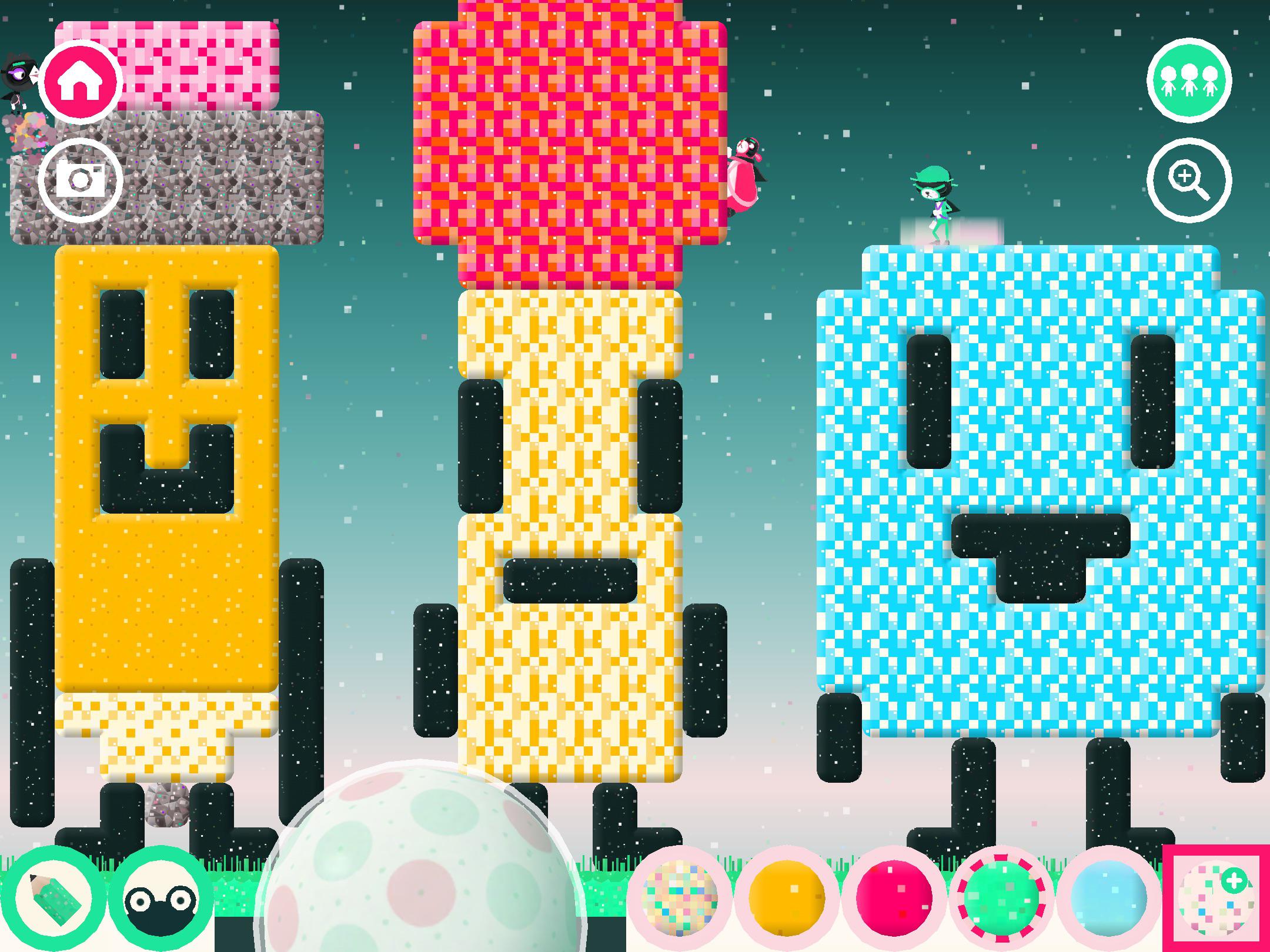 Pencil, Match and Bubbble in Toca Blocks! BattleForDreamIsland