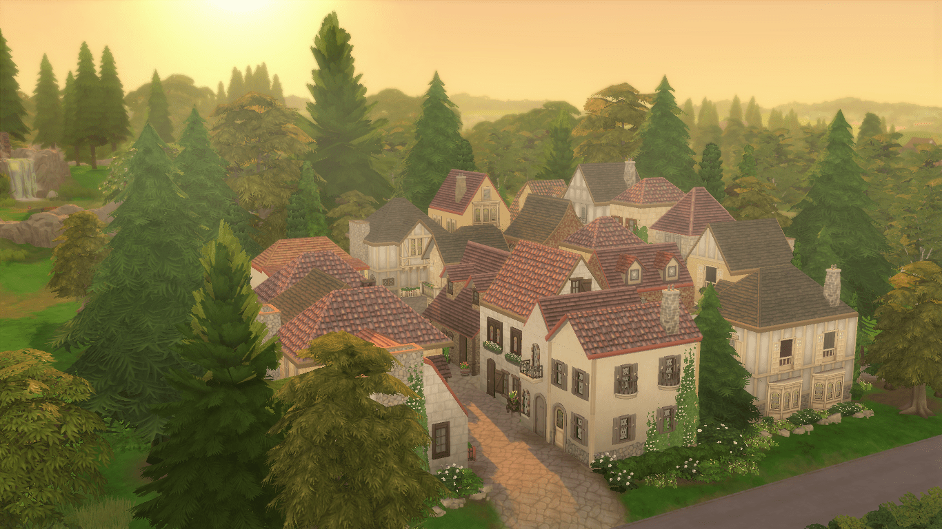 Been missing Champs Les Sims, so I decided to build an old French