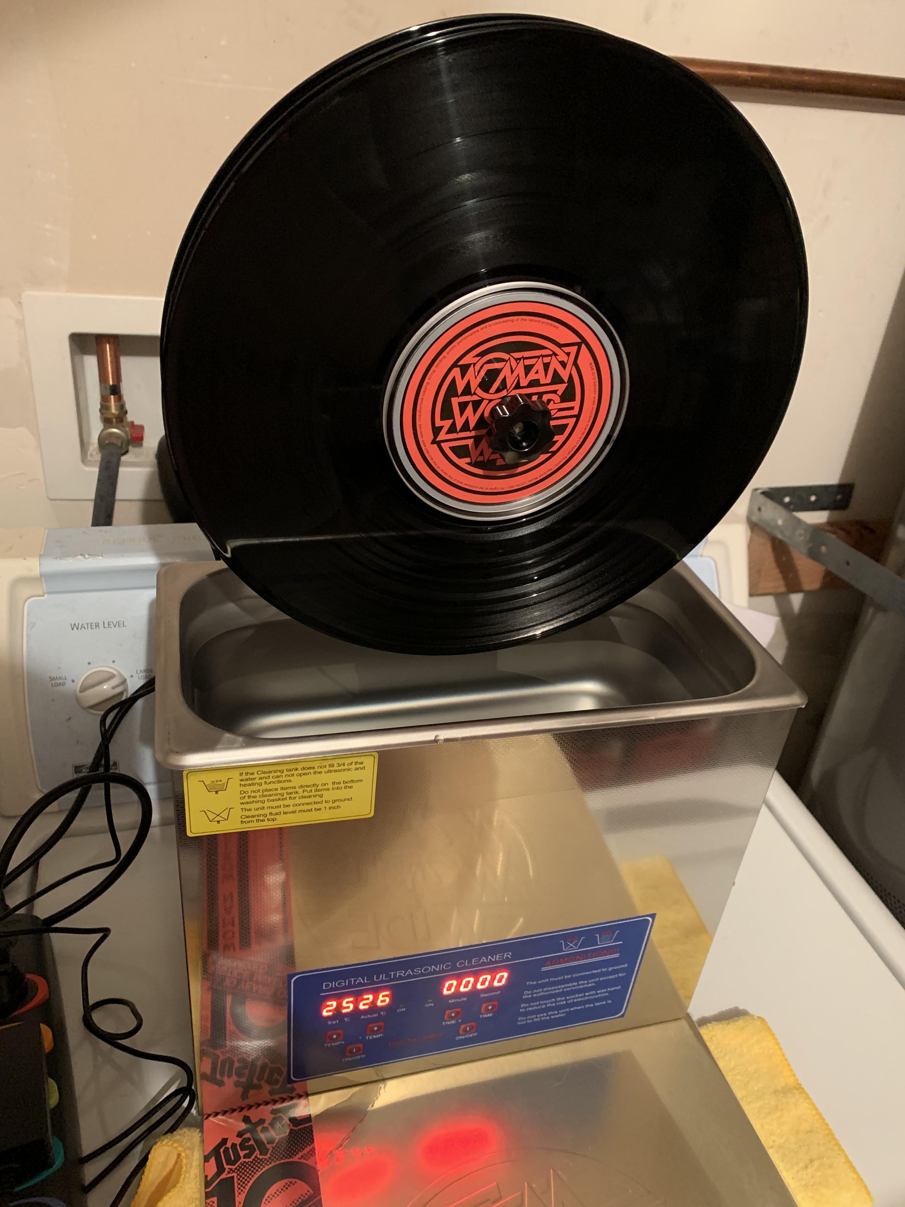 Bought myself an ultrasonic record cleaner! r/vinyl