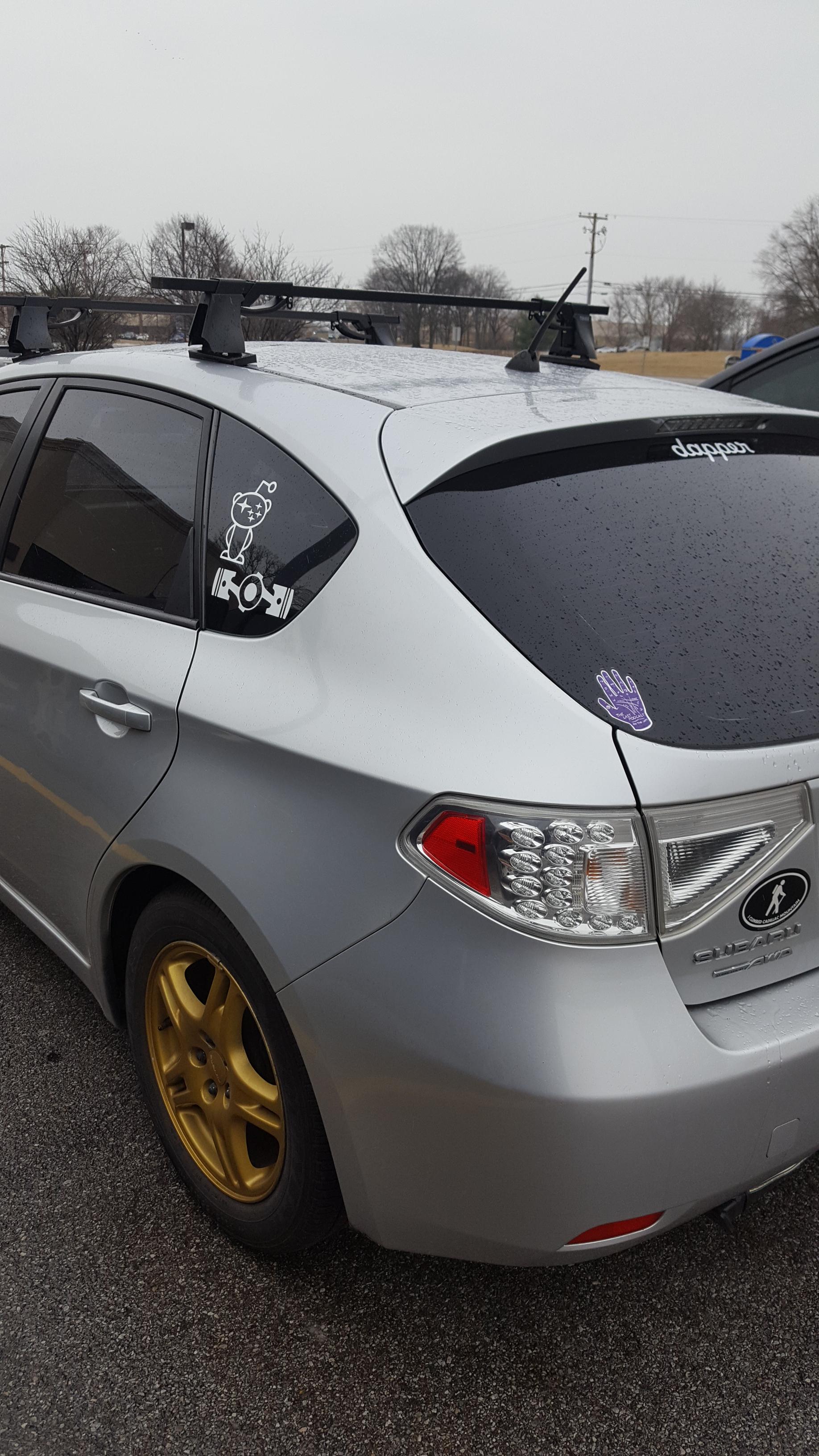 All the typical subaru stickers r/subaru