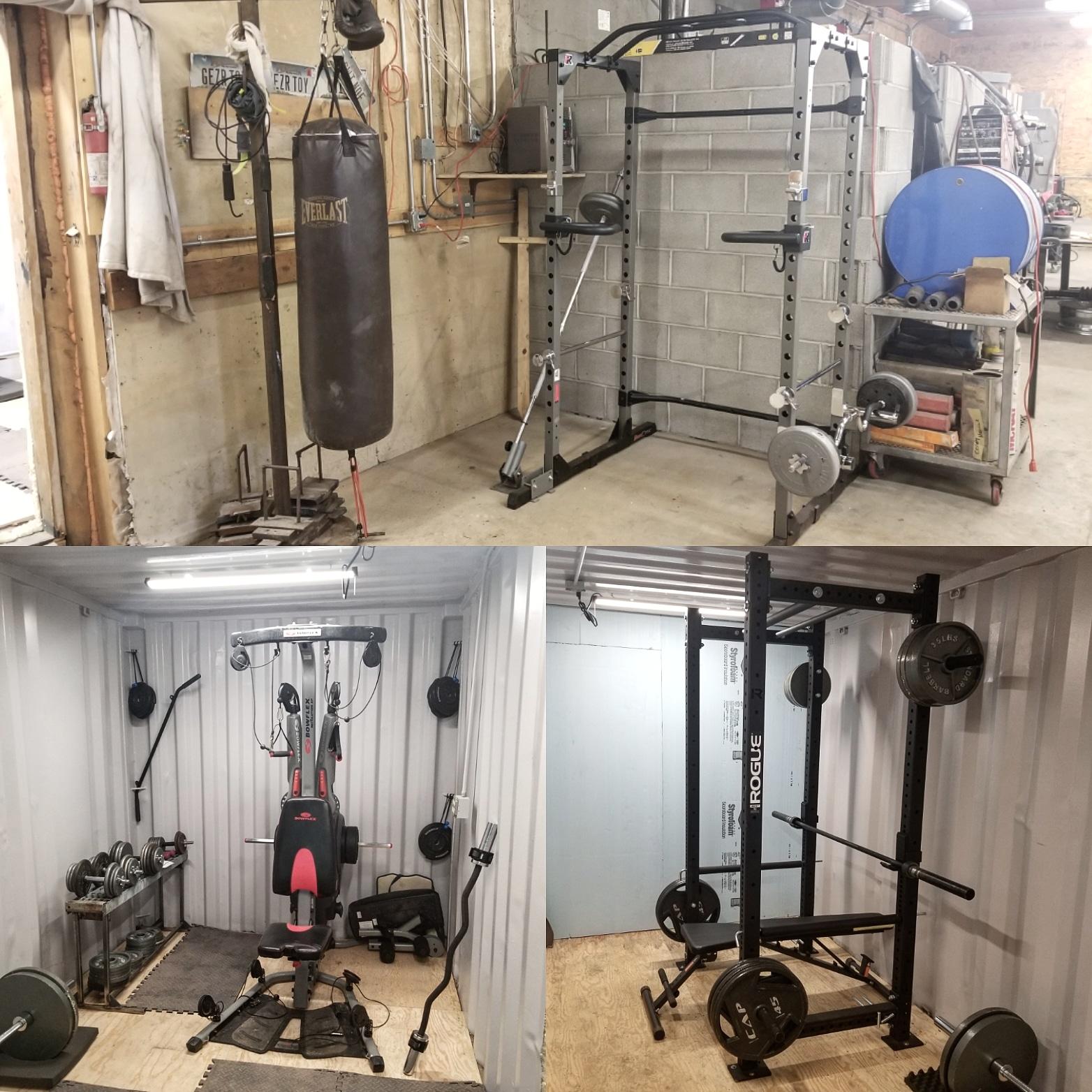 Shop/Shipping Container Gym 95 Complete! homegym