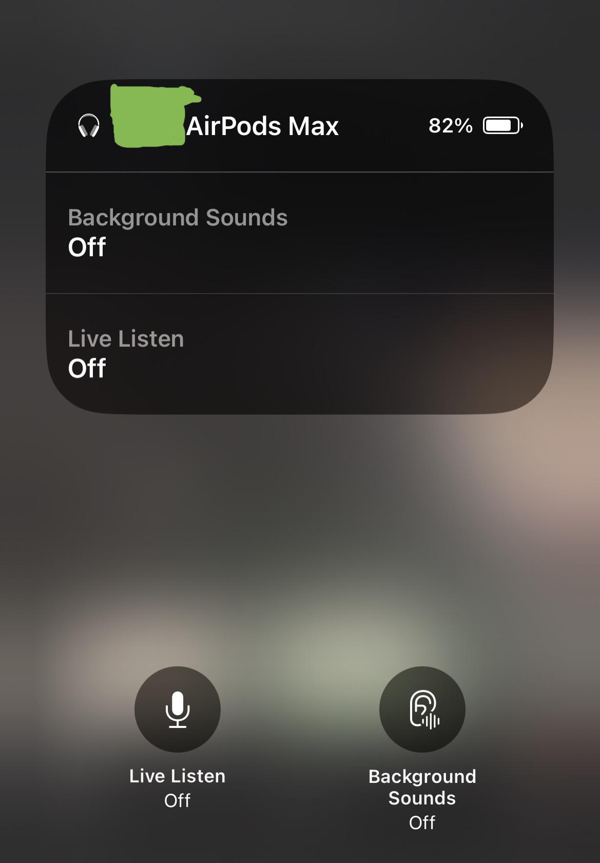 Why can’t I see the decibel meter? r/airpods