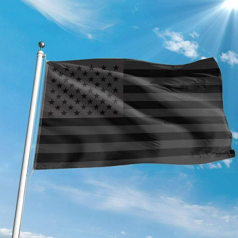 What’s the symbolism/meaning of a solid black American flag? r/flags