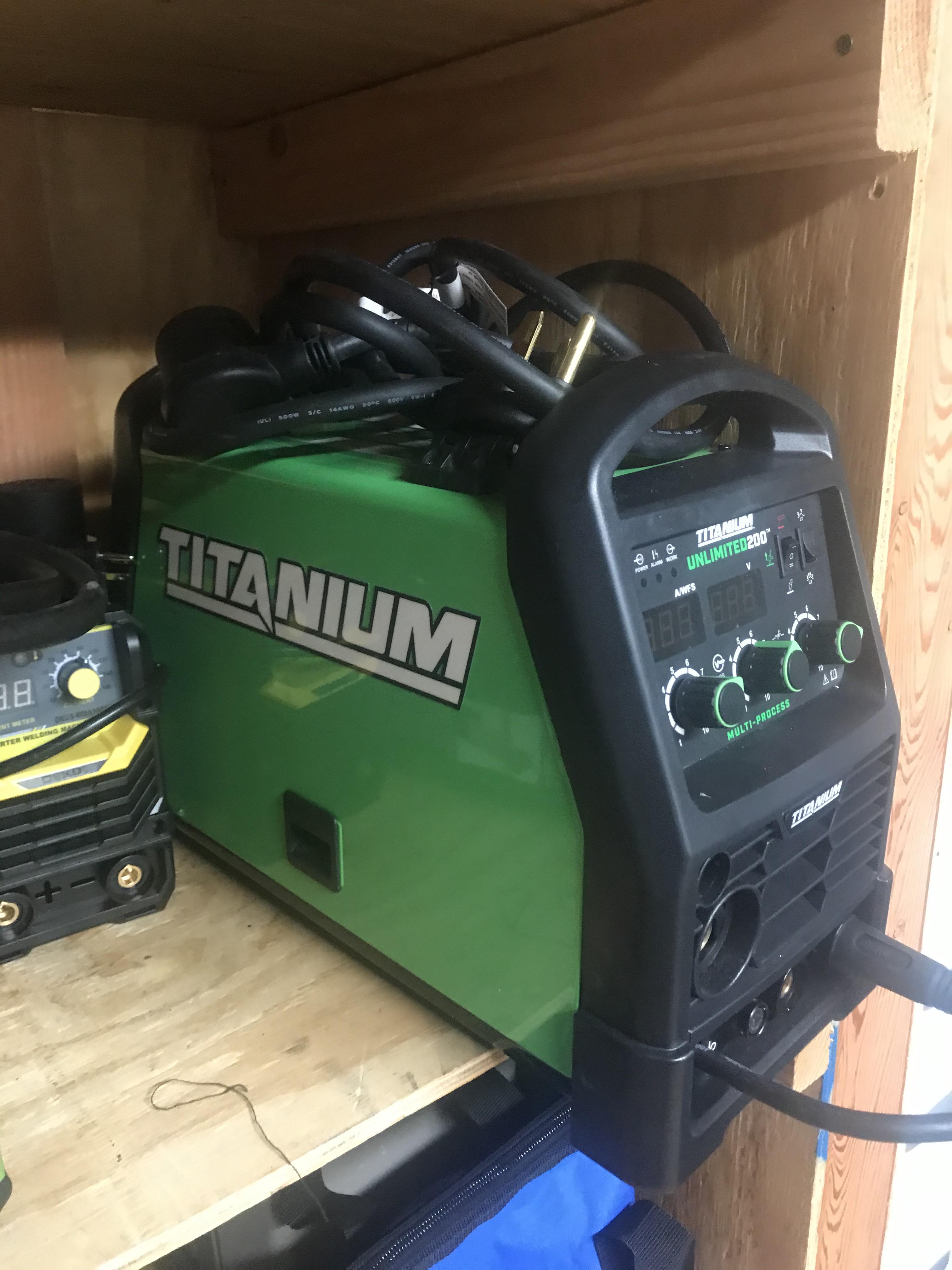 Just got this Titanium Unlimited 200 Multiprocess for $175 (normally