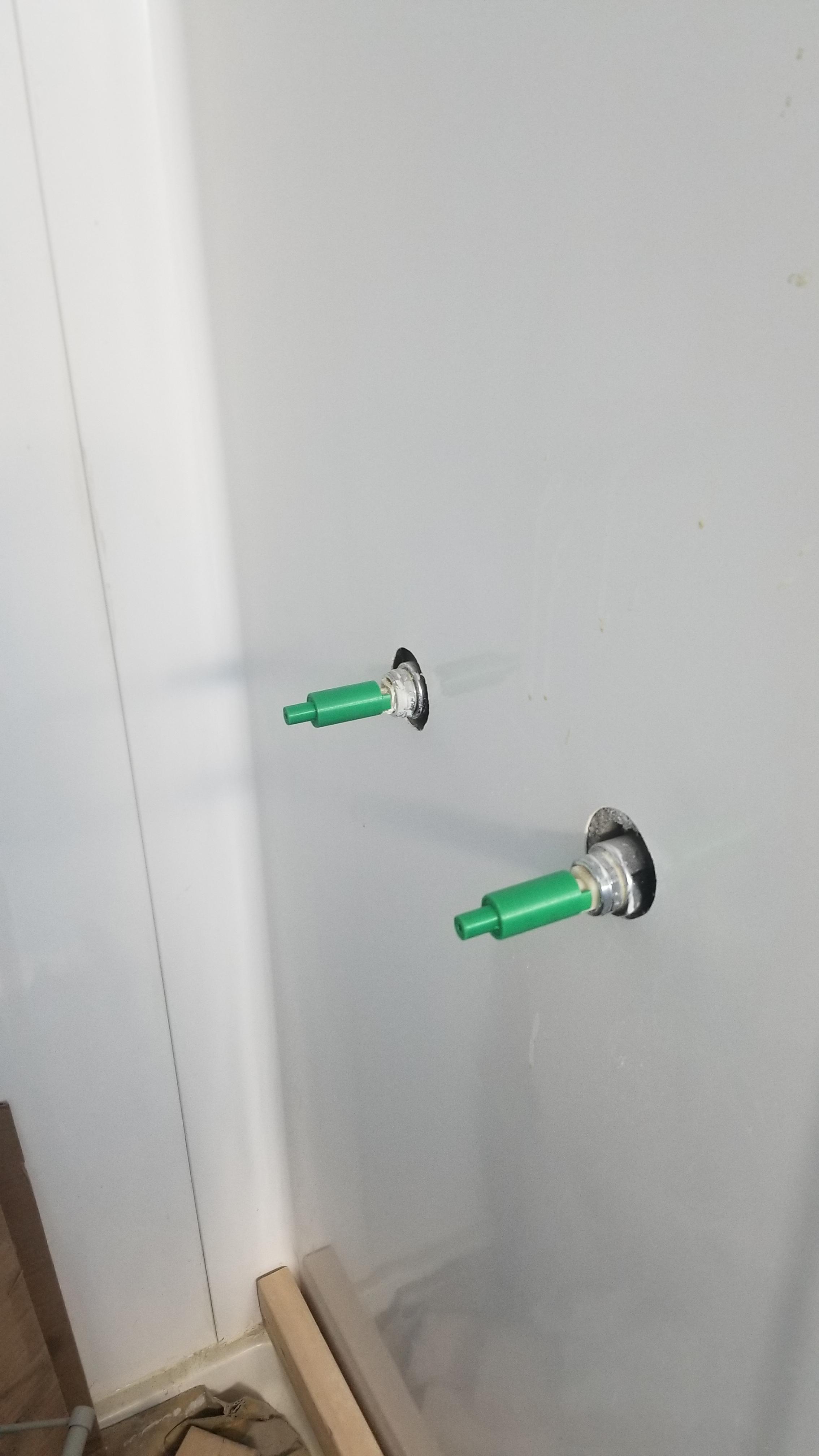 Shower stem extenders that cost 7.19 a piece. Cost me about 30¢ in