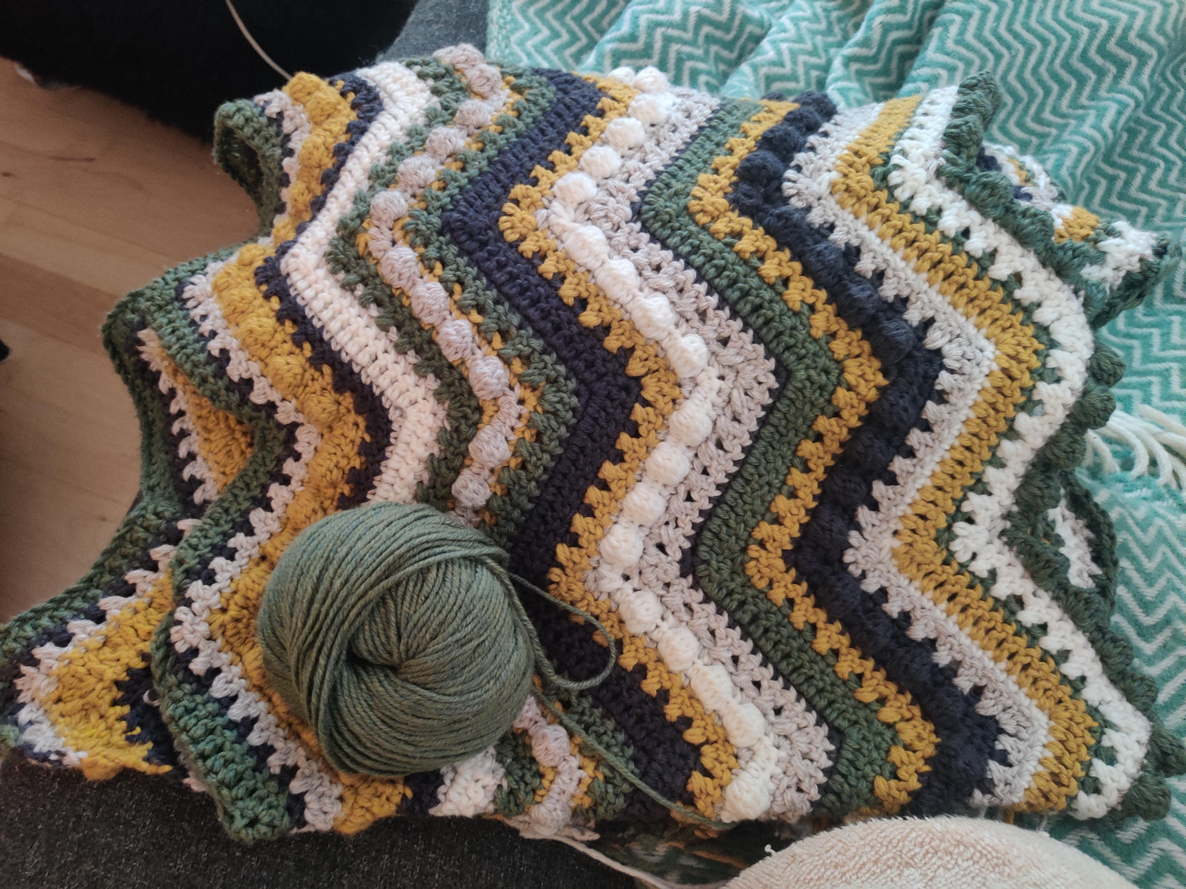 knitting for several years and finally learning how to crochet! I'm