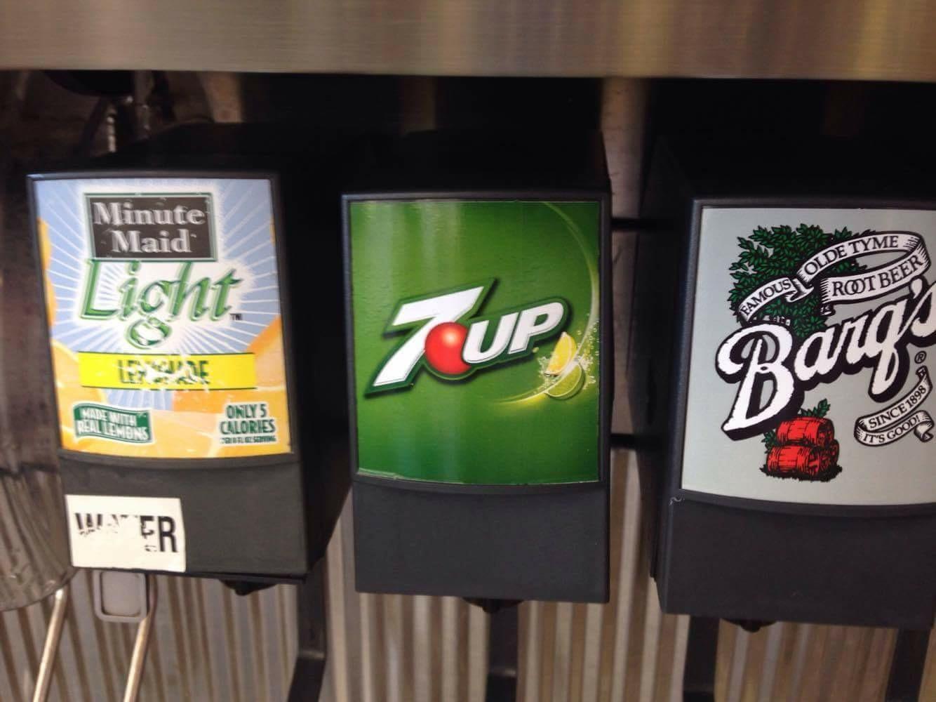 7up in the same fountain as coke? WTF?! r/Soda