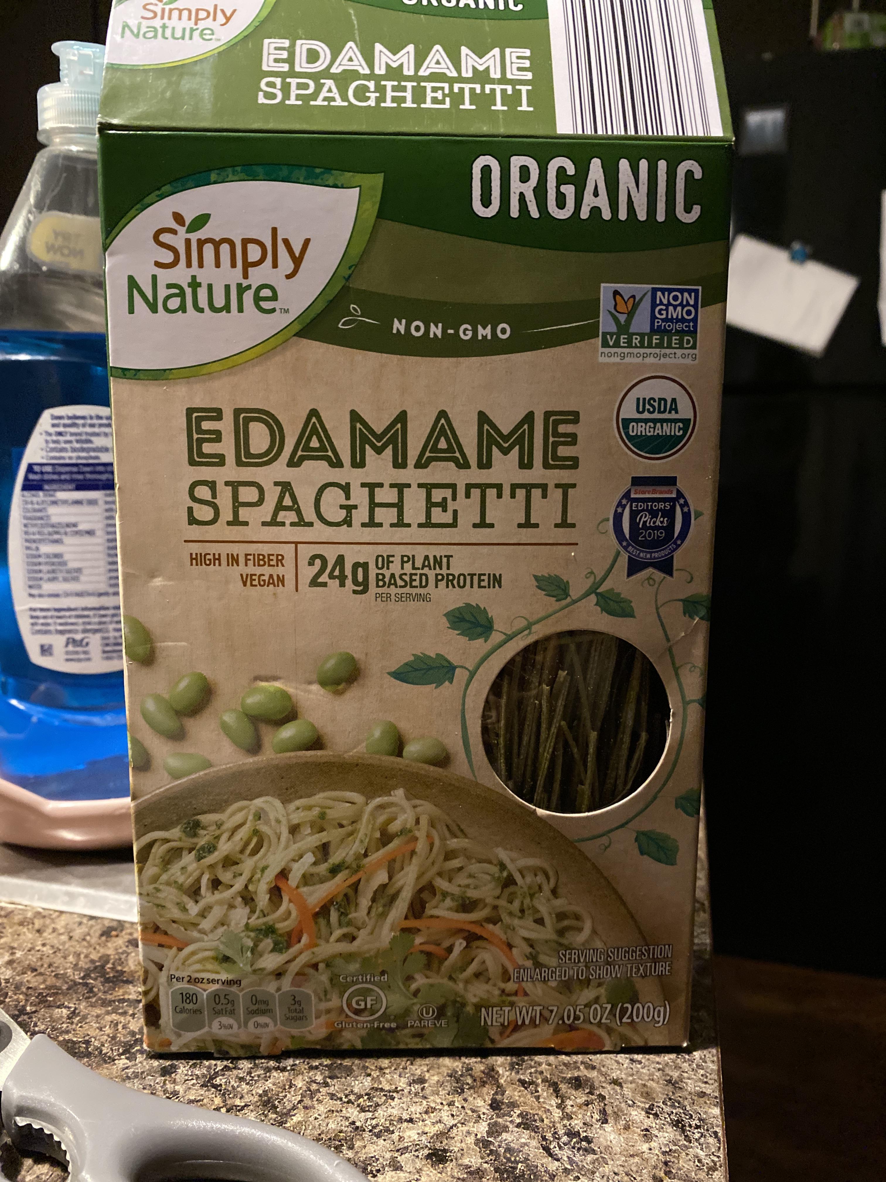 edamame pasta! surprisingly good & no spike r/diabetes