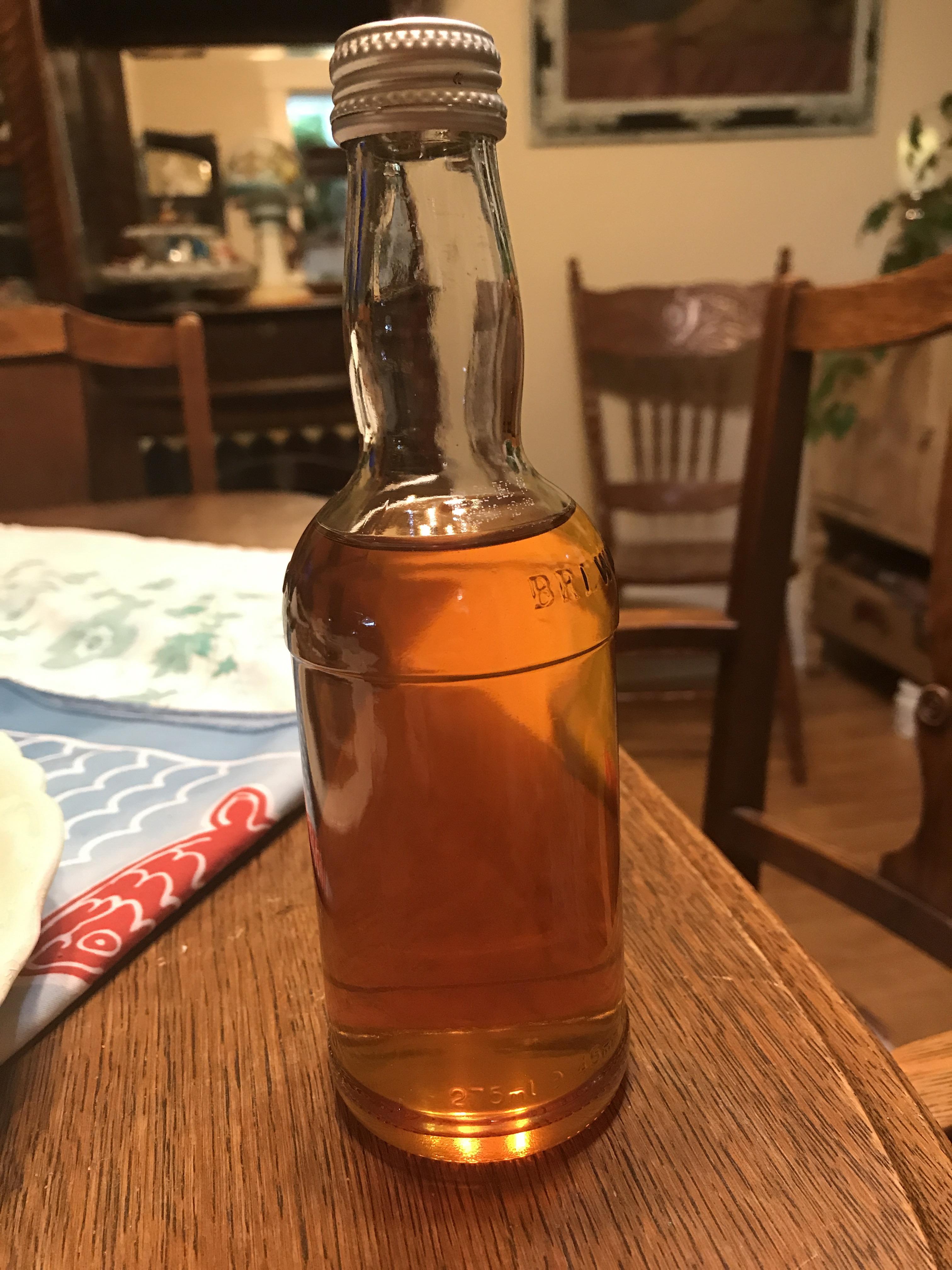The finished product from my Bochet r/mead