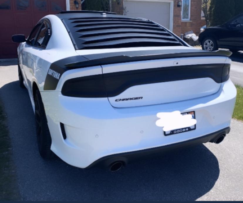 Put carbon fibre tint on the tail lights. Love the new look. r/Charger