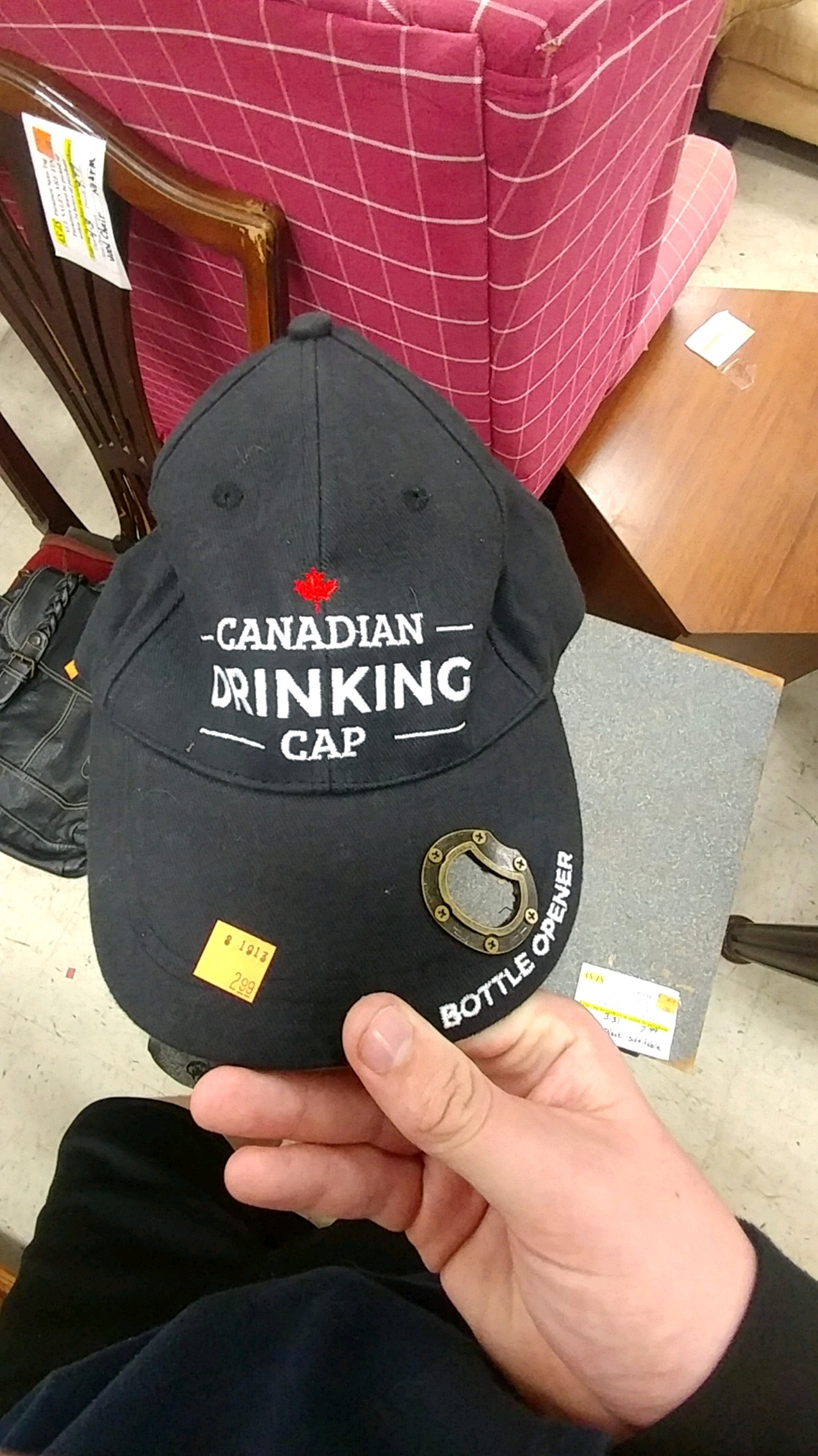 This hat I found at goodwill r/mildlyinteresting