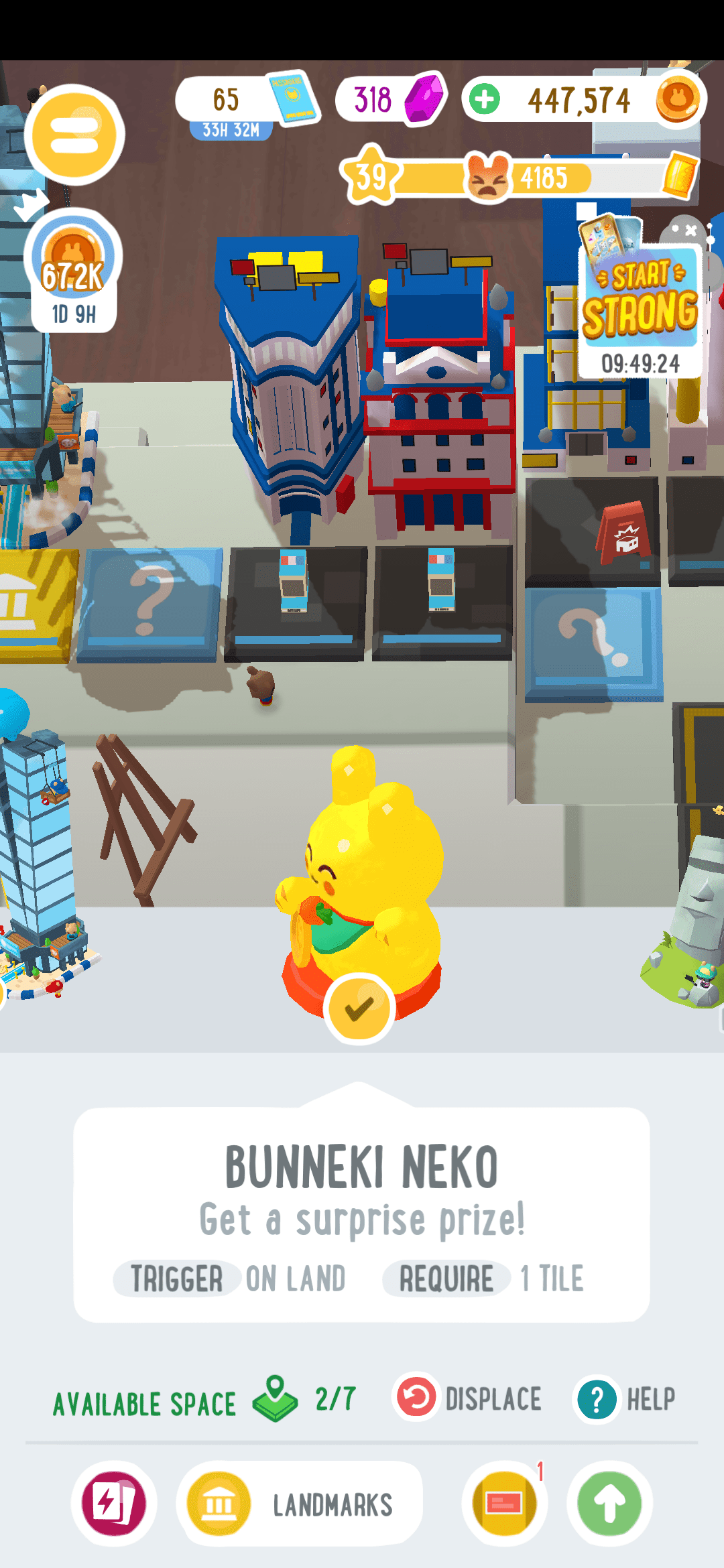 How does the Bunneki Neko really work? I notice sometimes I get prizes