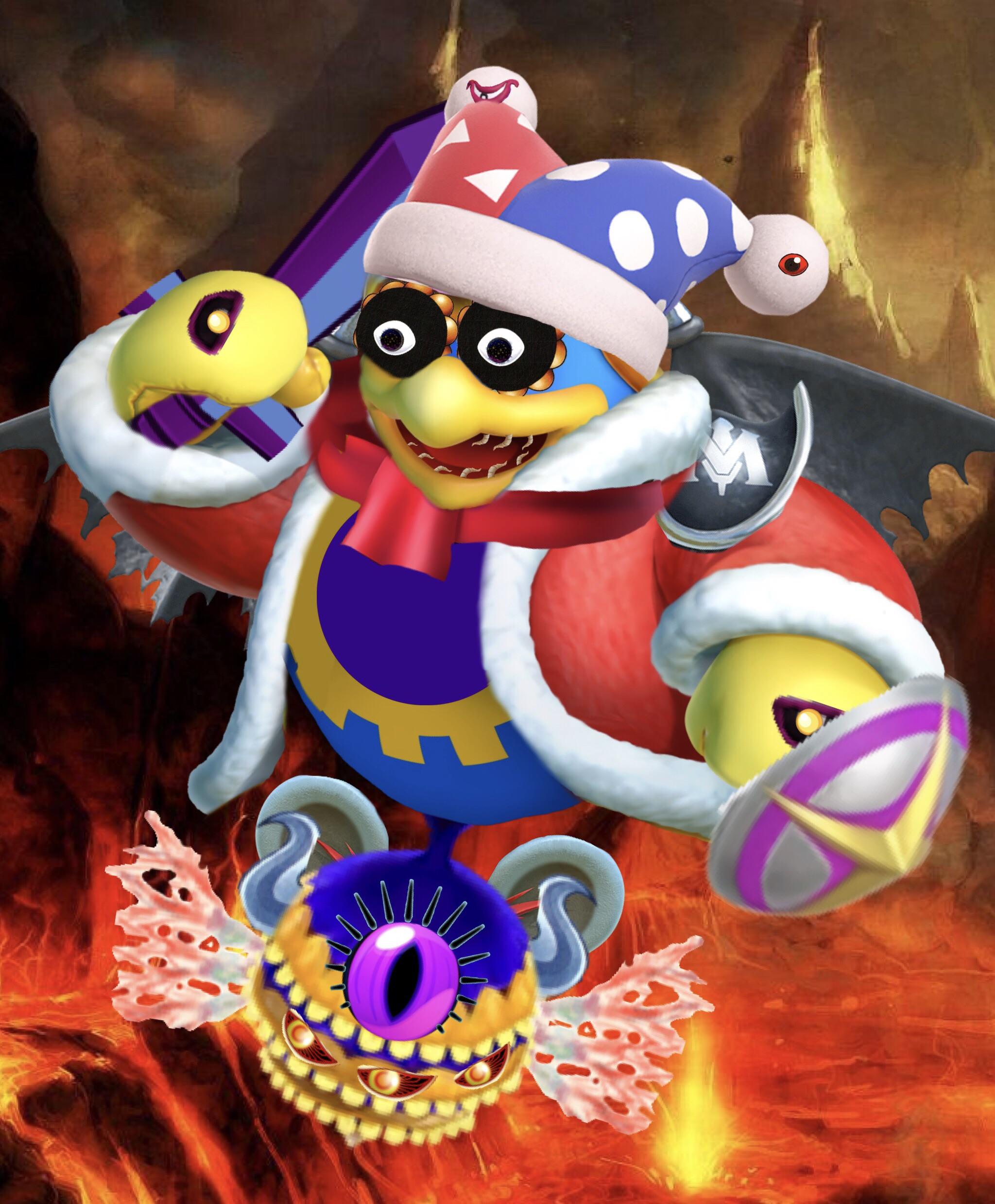 Every Kirby game villain combined into one abomination Remastered r
