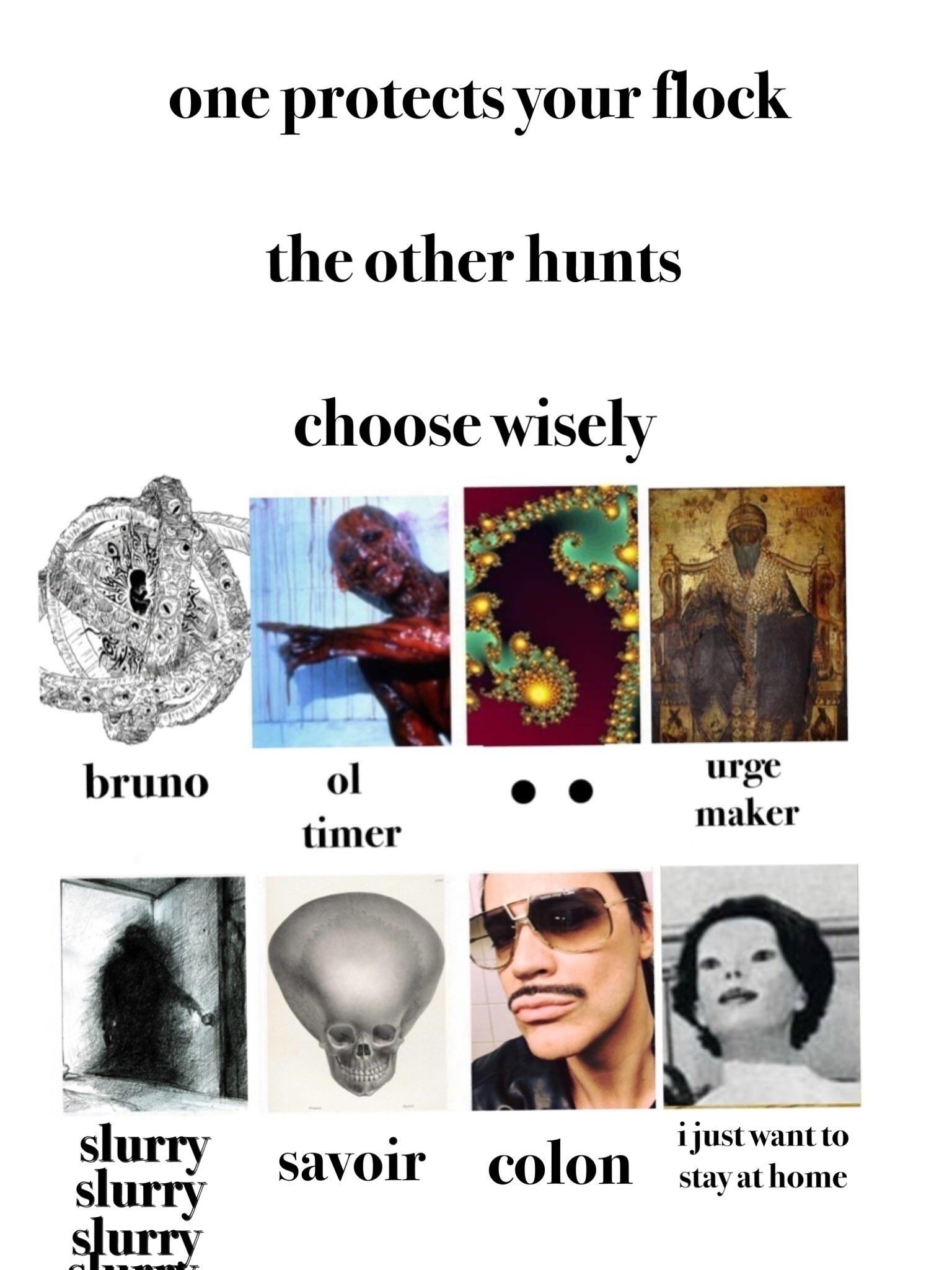 a vital final choice r/surrealmemes
