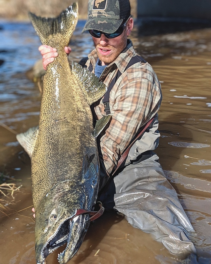 World Record Chinook Salmon