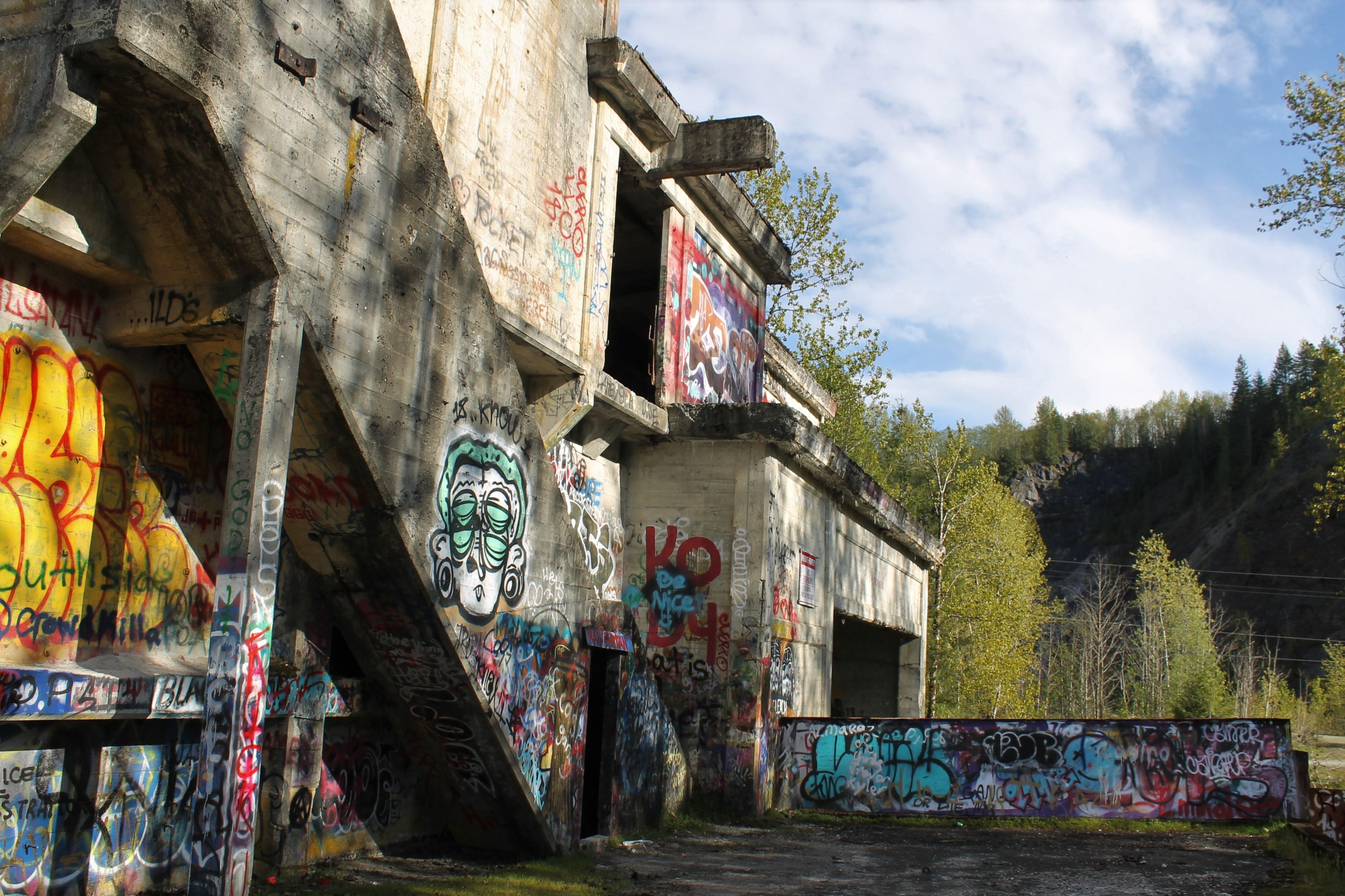 Abandoned "Devil's Tower" in Concrete, Washington. r/Washington