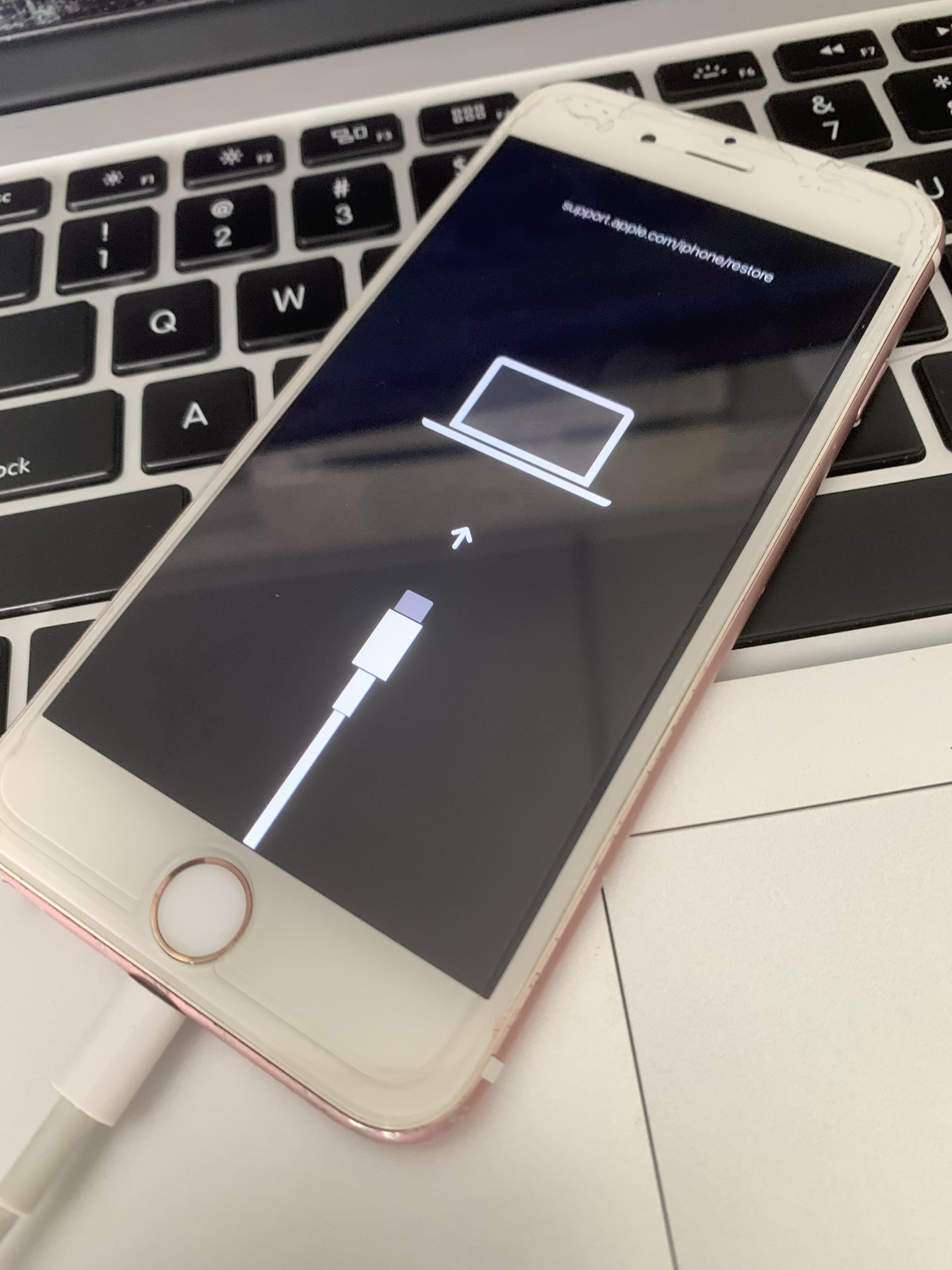 My iPhone 6s cannot be updated. I do not have a backup on my laptop