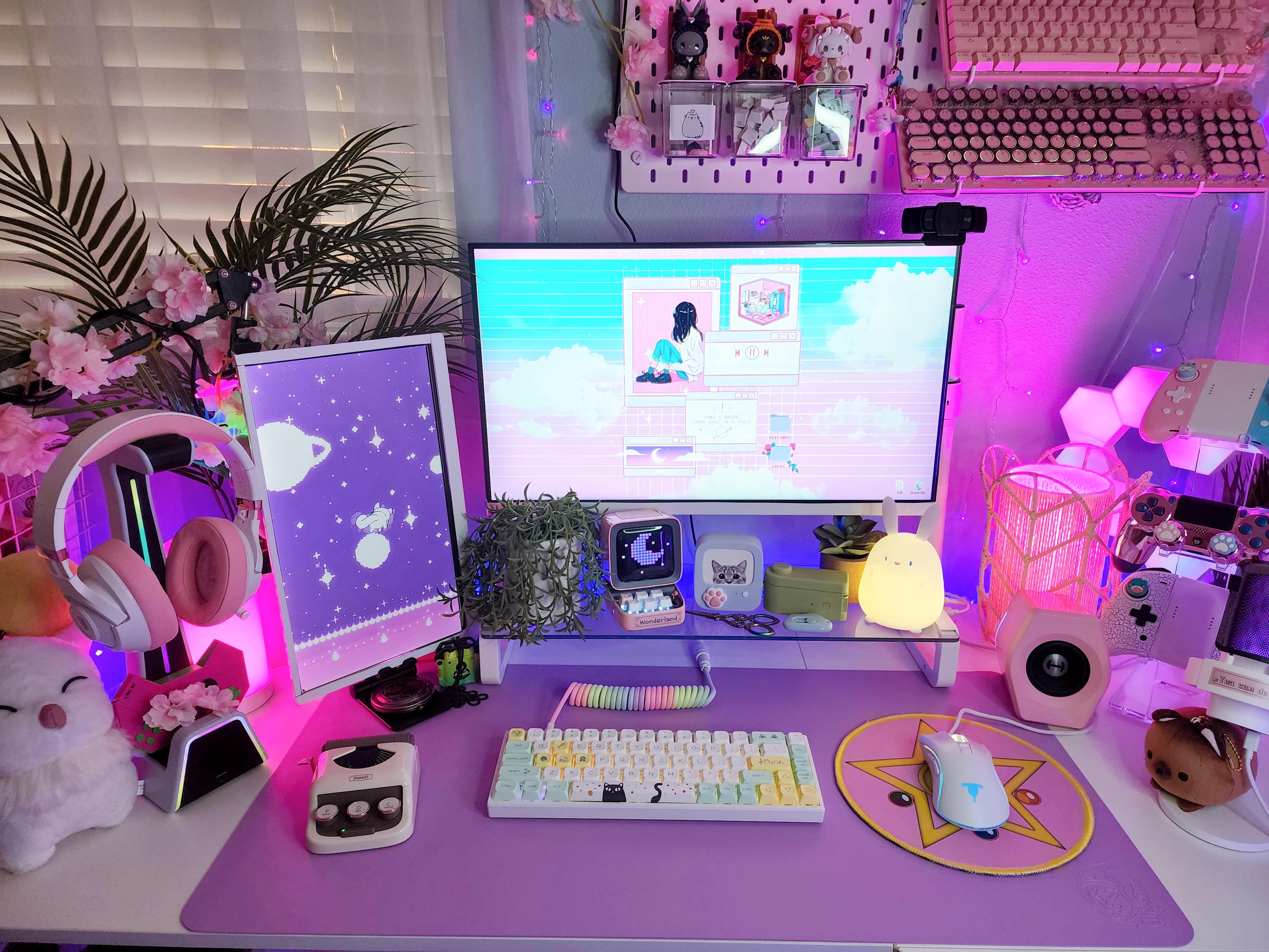 My RGB Kawaii Gaming Setup r/GirlGamers