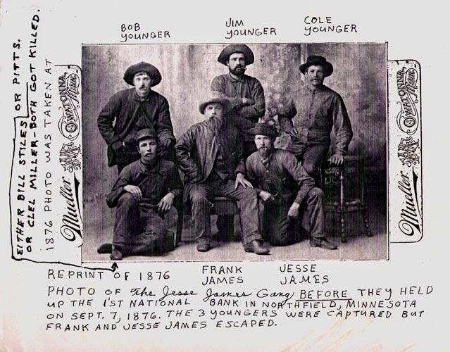TDIH July 21, 1873. At Adair, Iowa, Jesse James and the JamesYounger Gang pull off the first