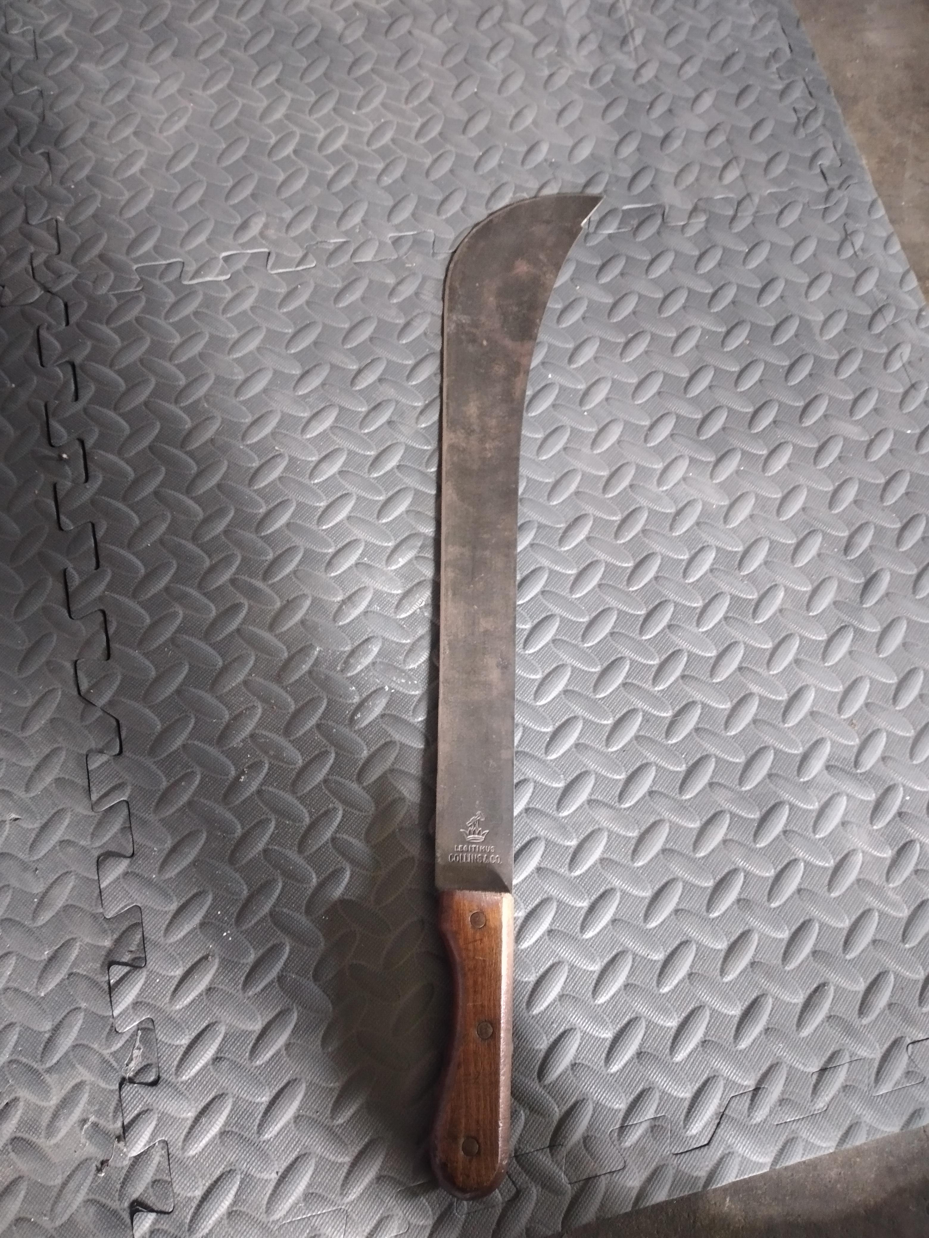 any of you know anything about this machete? legitimus Collins & co