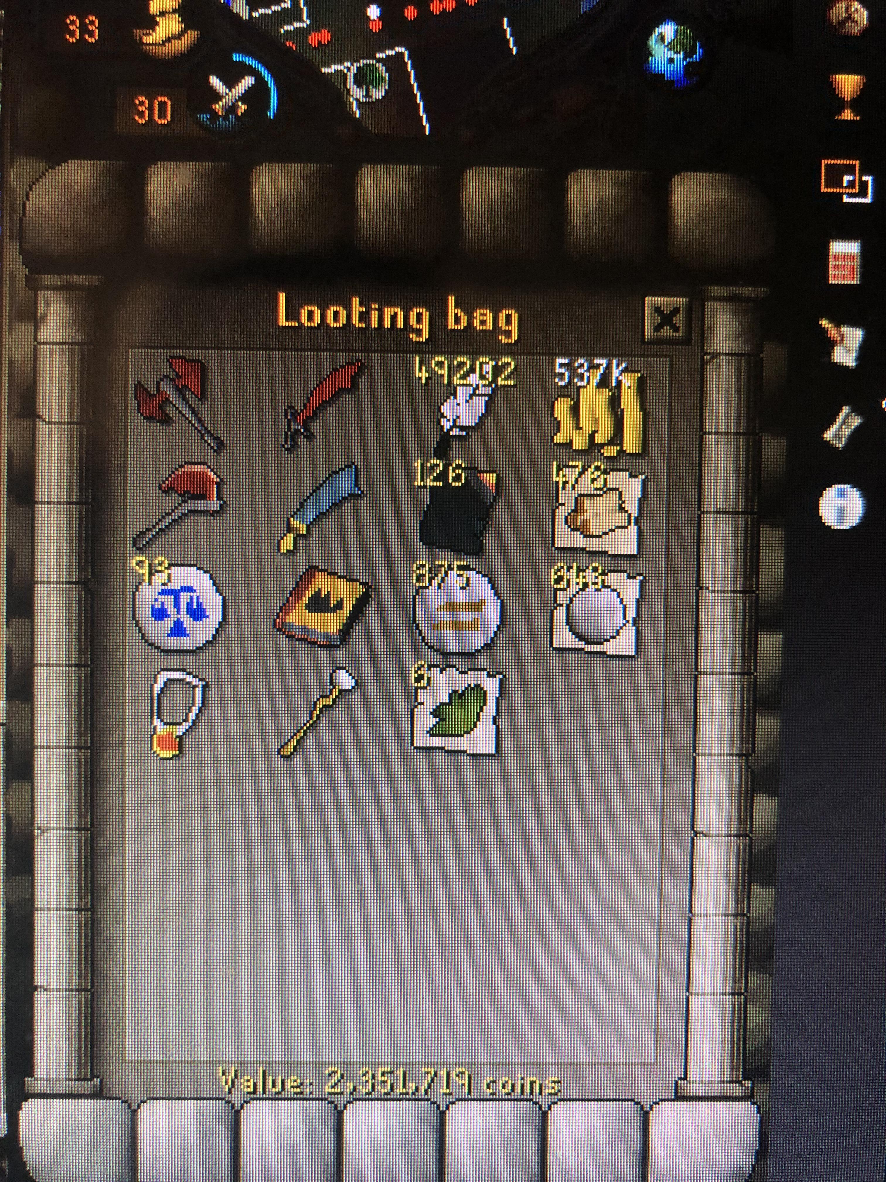 Dropped an Ultimate Ironman doing Runecrafting on accident.... checked