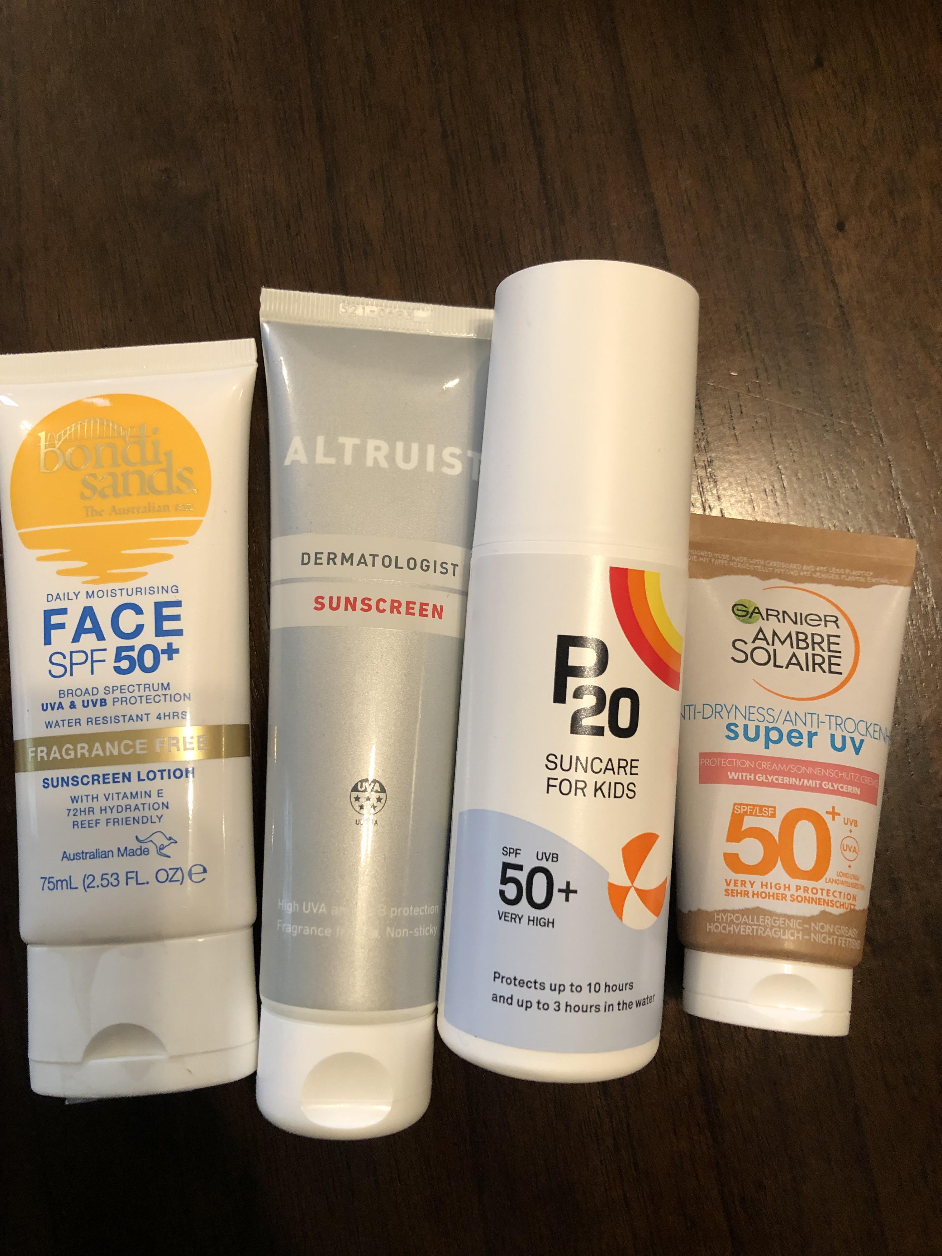 European sunscreens haul 😍😍 will share my experience with all of them