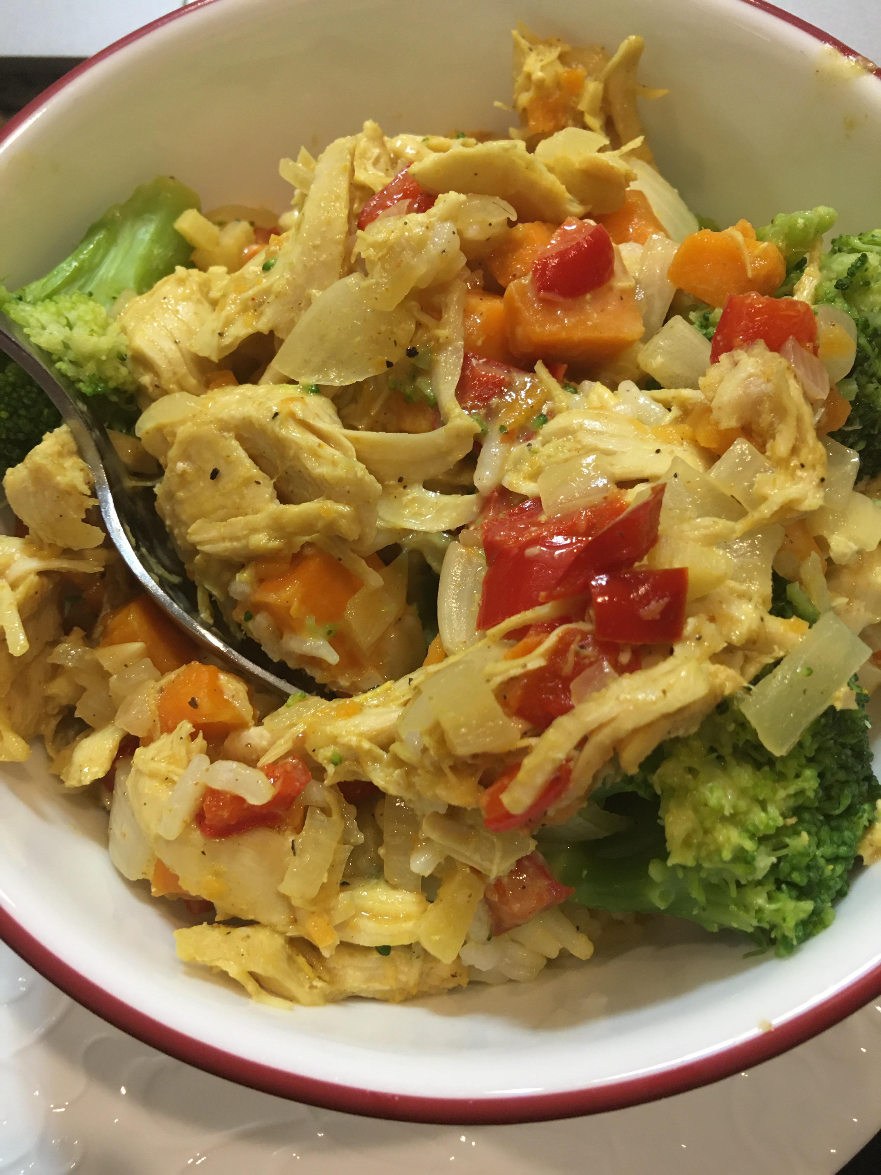 One pot Thai coconut curry soup 9/10 hellofresh