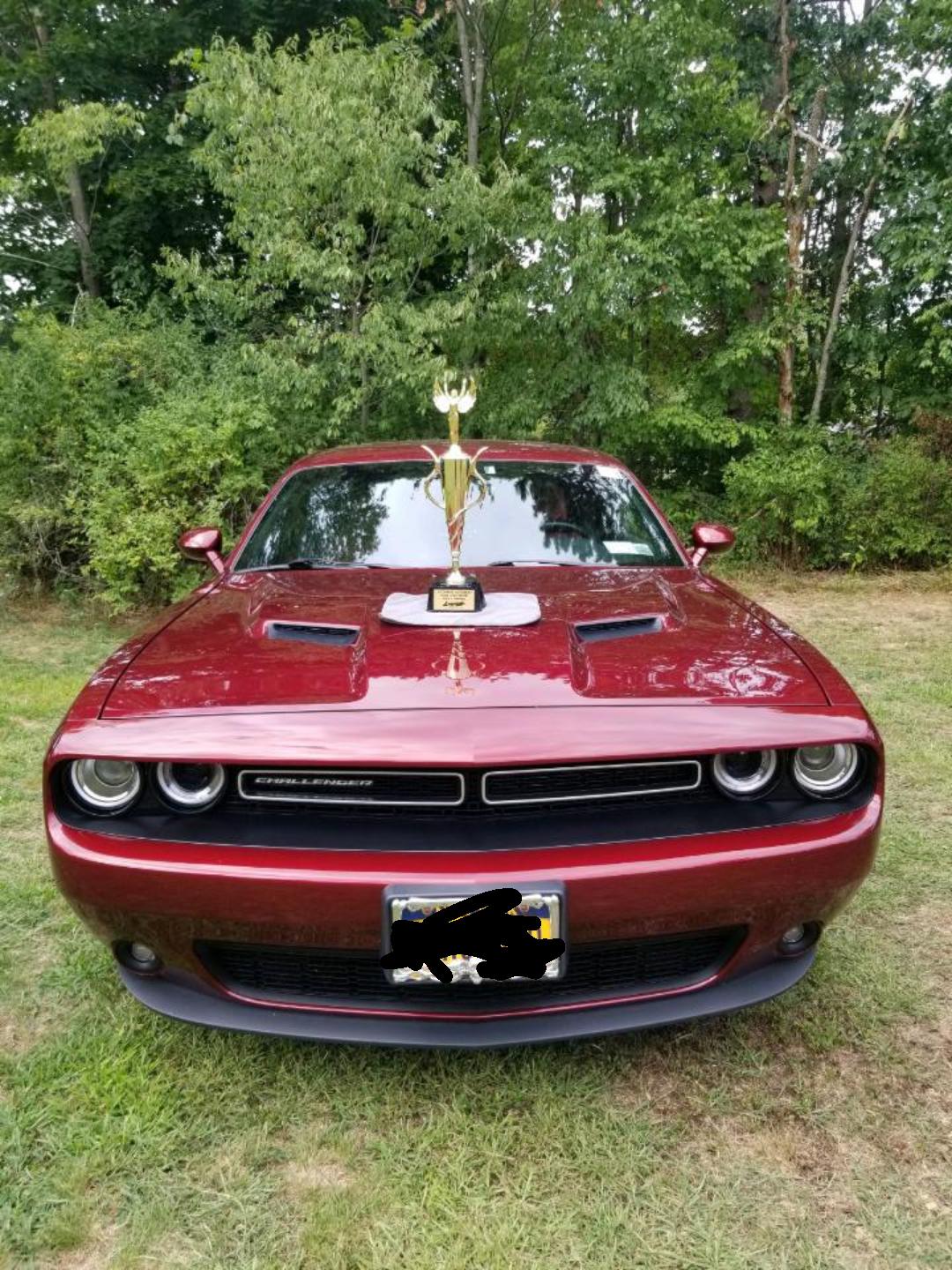 Won Best Daily Driver at a local car show r/Challenger